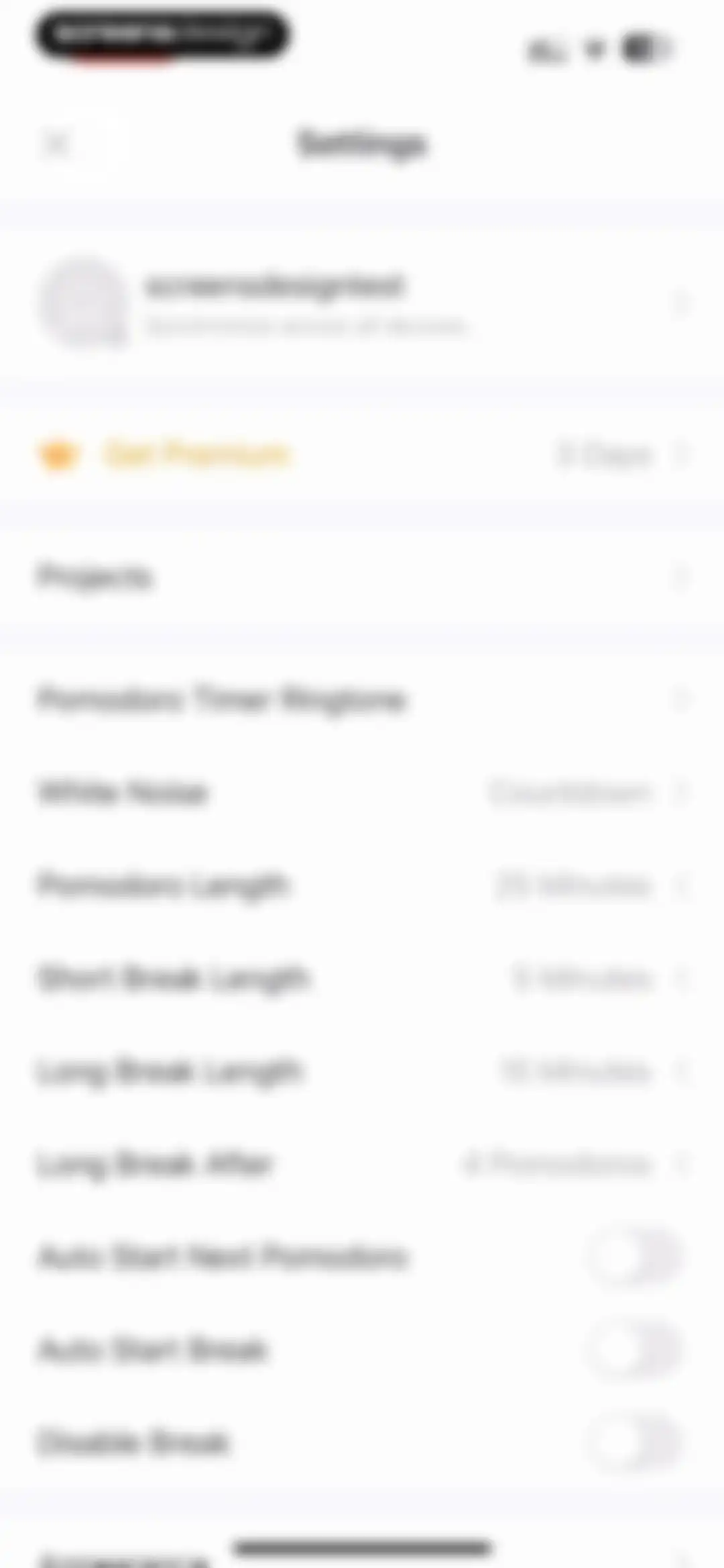 Focus To-Do: Focus Timer&Tasks screen 97