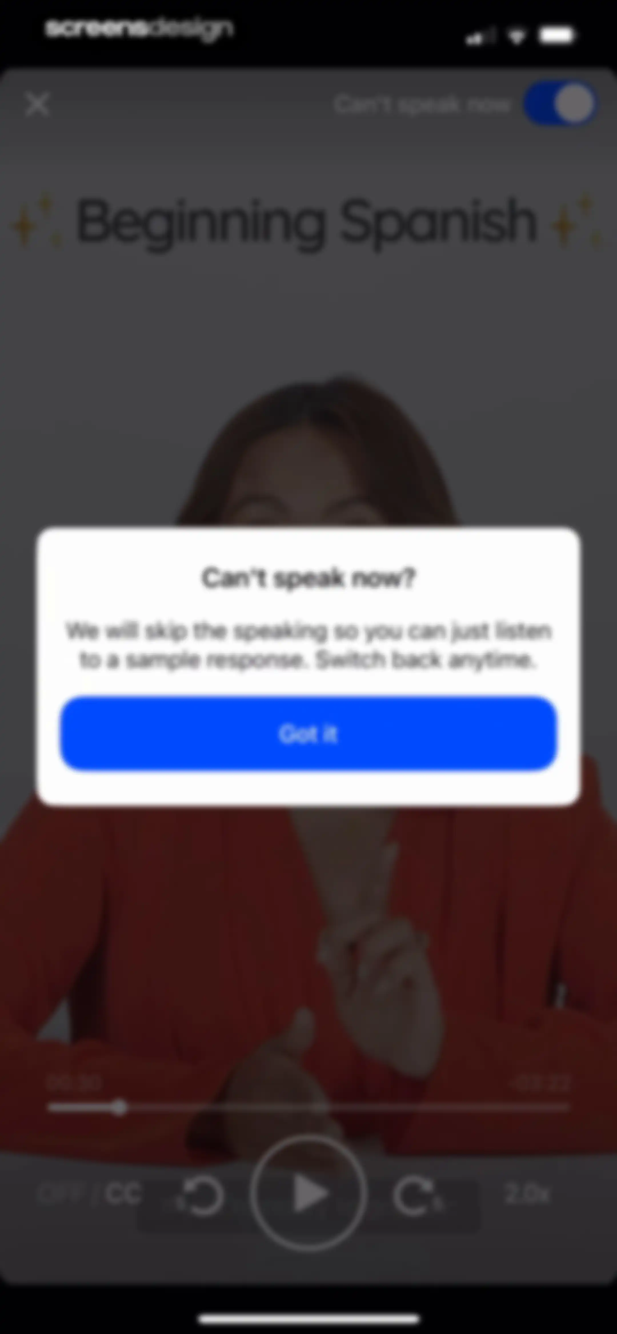 Speak: Language Learning screen 46