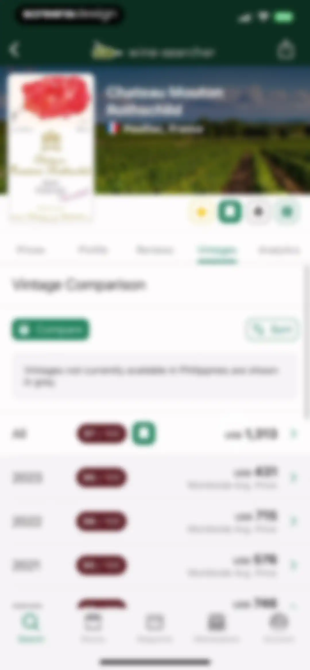 Wine-Searcher screen 16