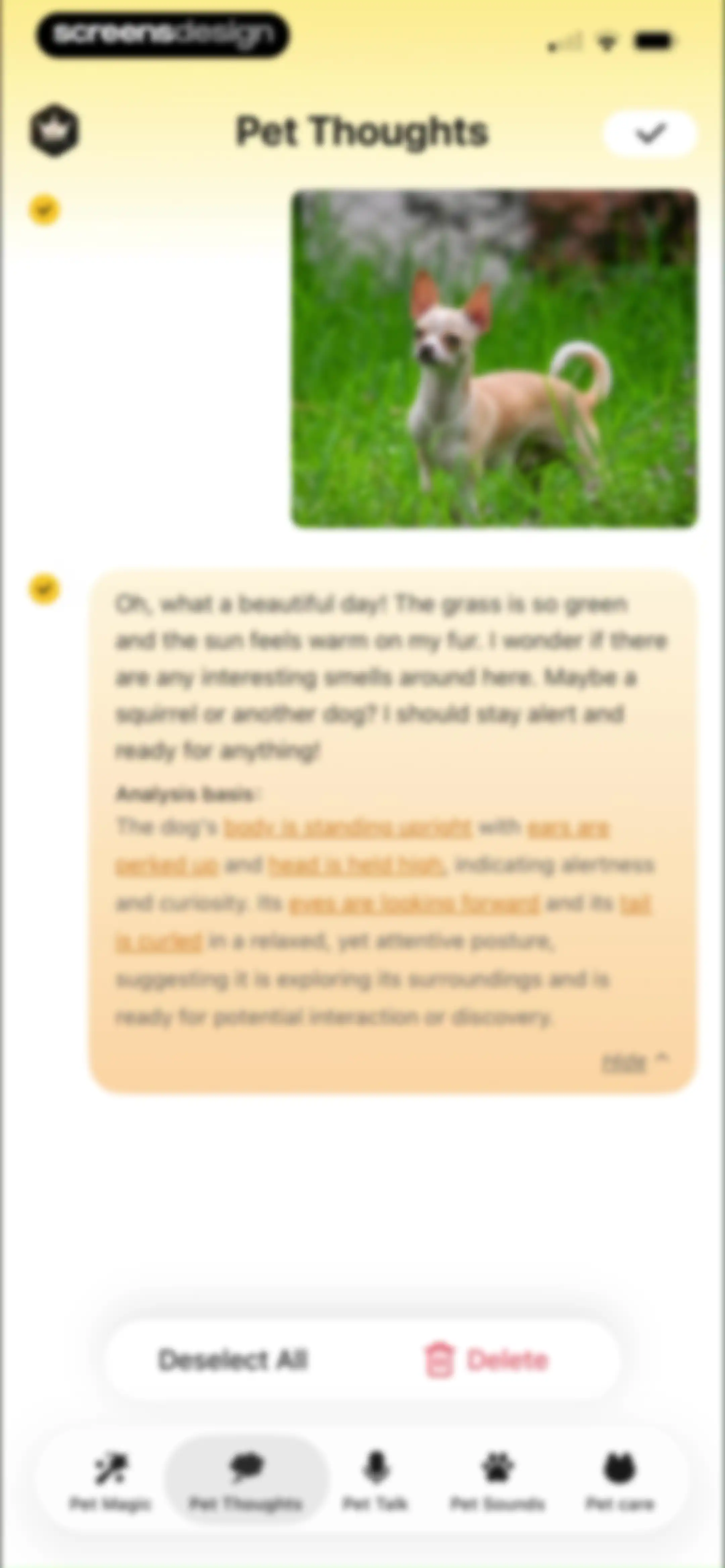 Pet Chat: Cat & Dog Translator screen 50