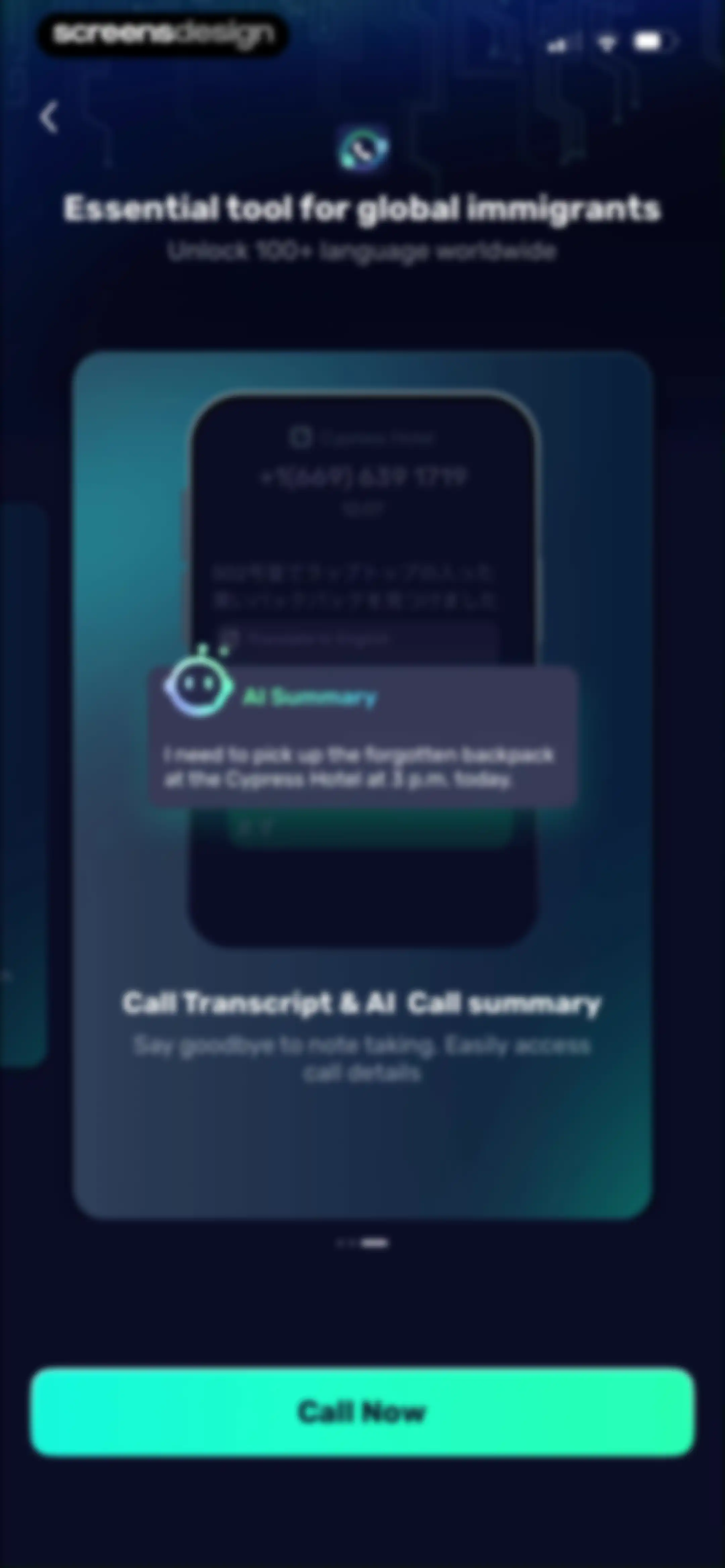 AI Phone:Call&Voice Translator screen 136