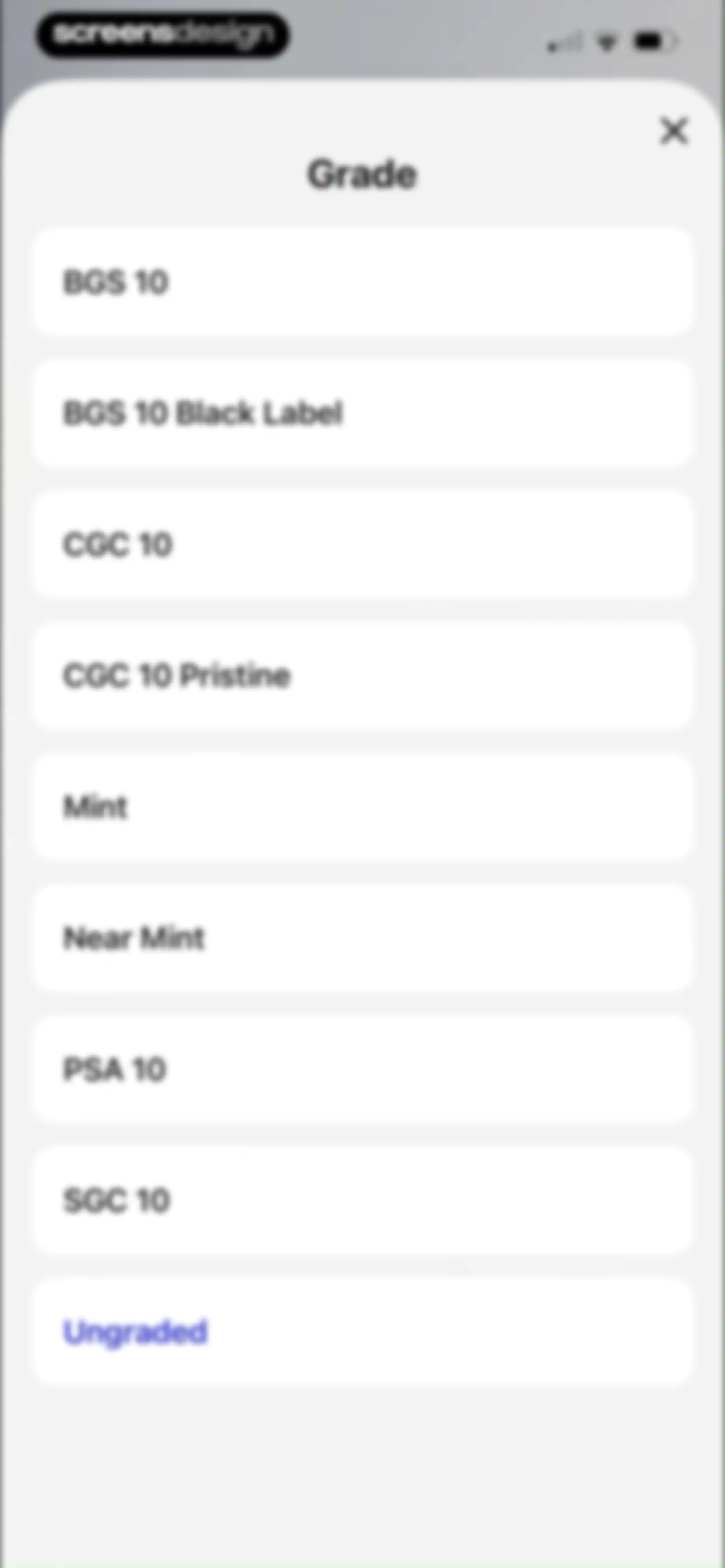 Sports Card Scanner: Spoly screen 44