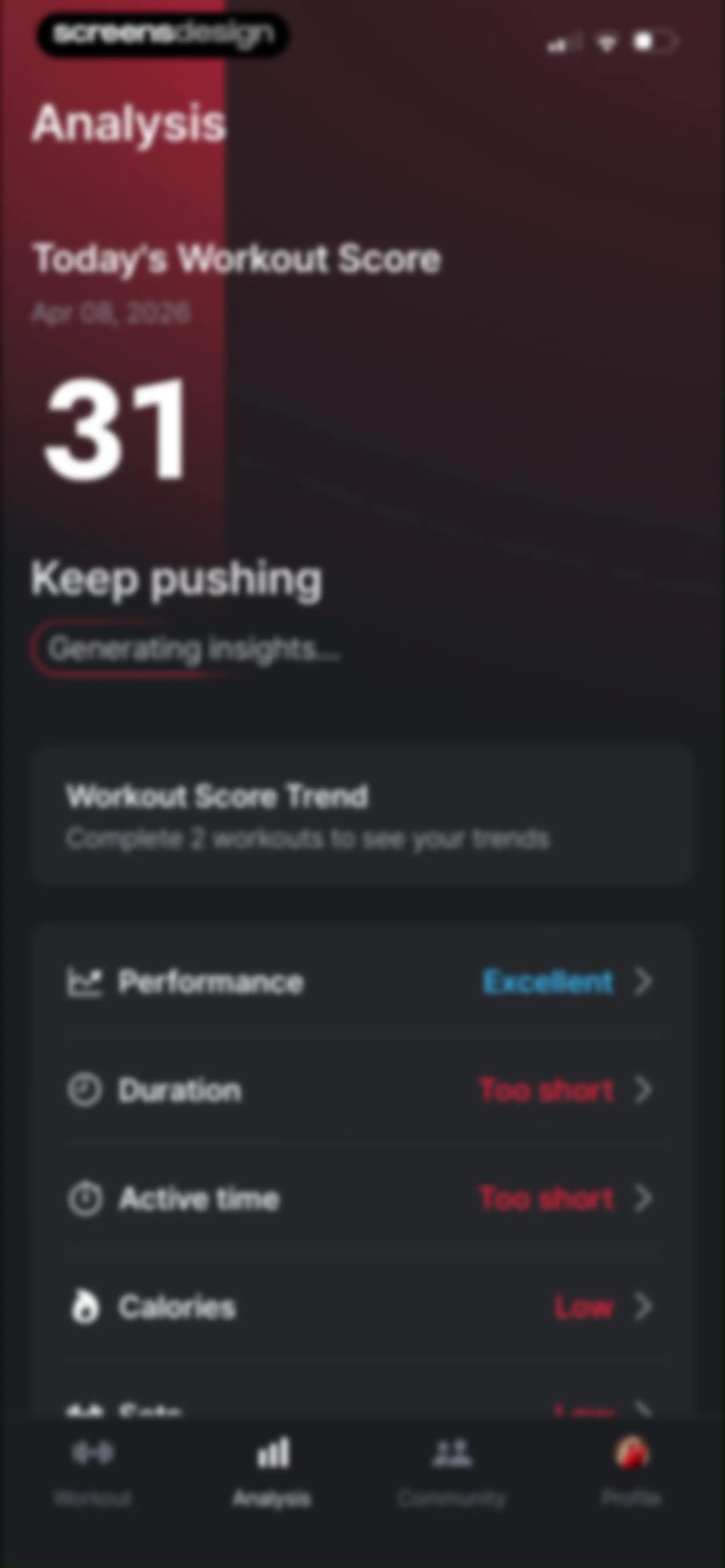 Planfit AI Gym Workout Planner screen 165