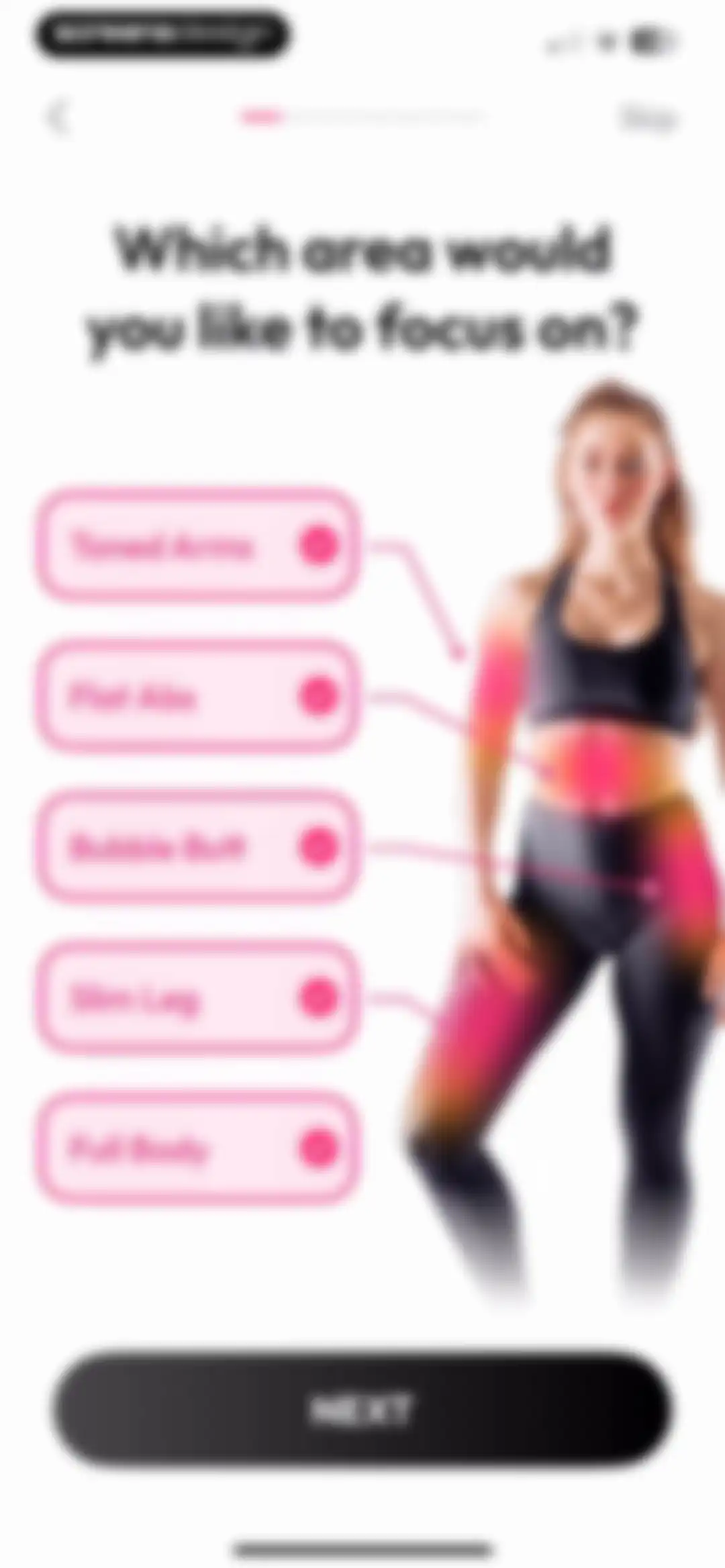 Workout for Women: Fit at Home screen 136