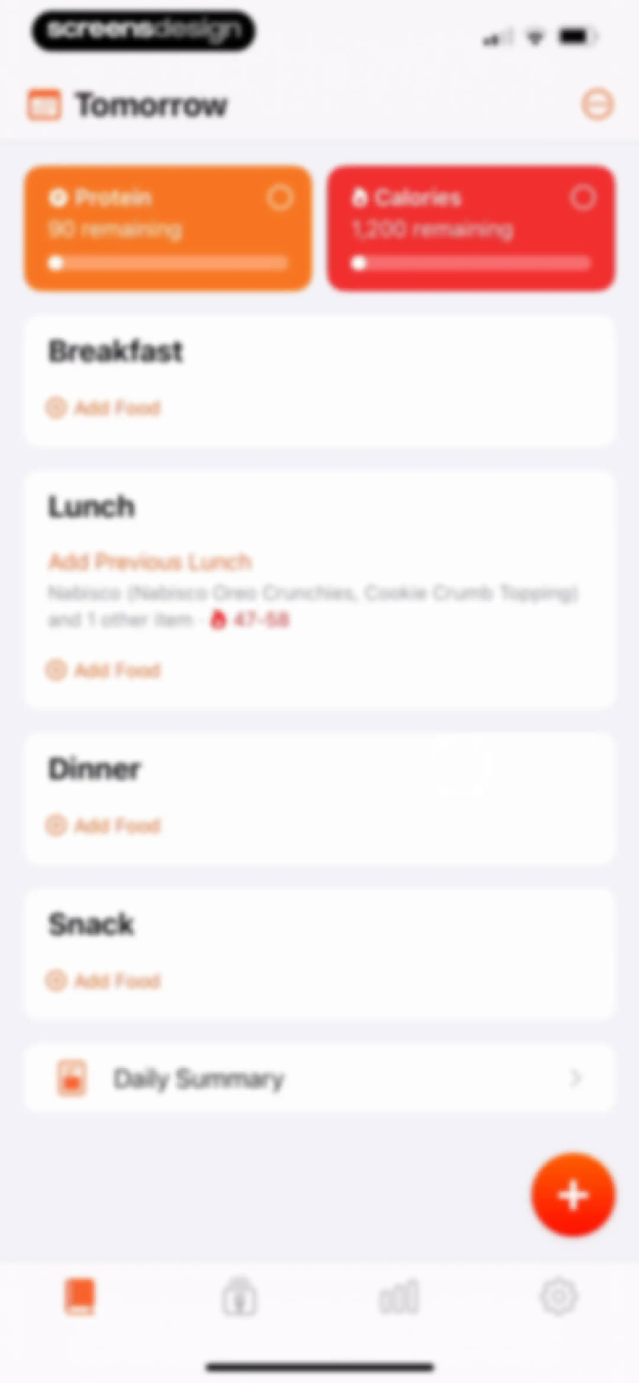 Nutrition Tracker: Foodnoms screen 157