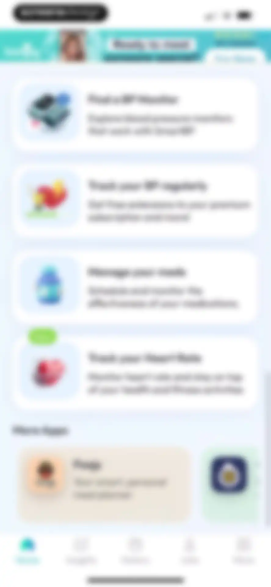 Blood Pressure Tracker SmartBP screen 68