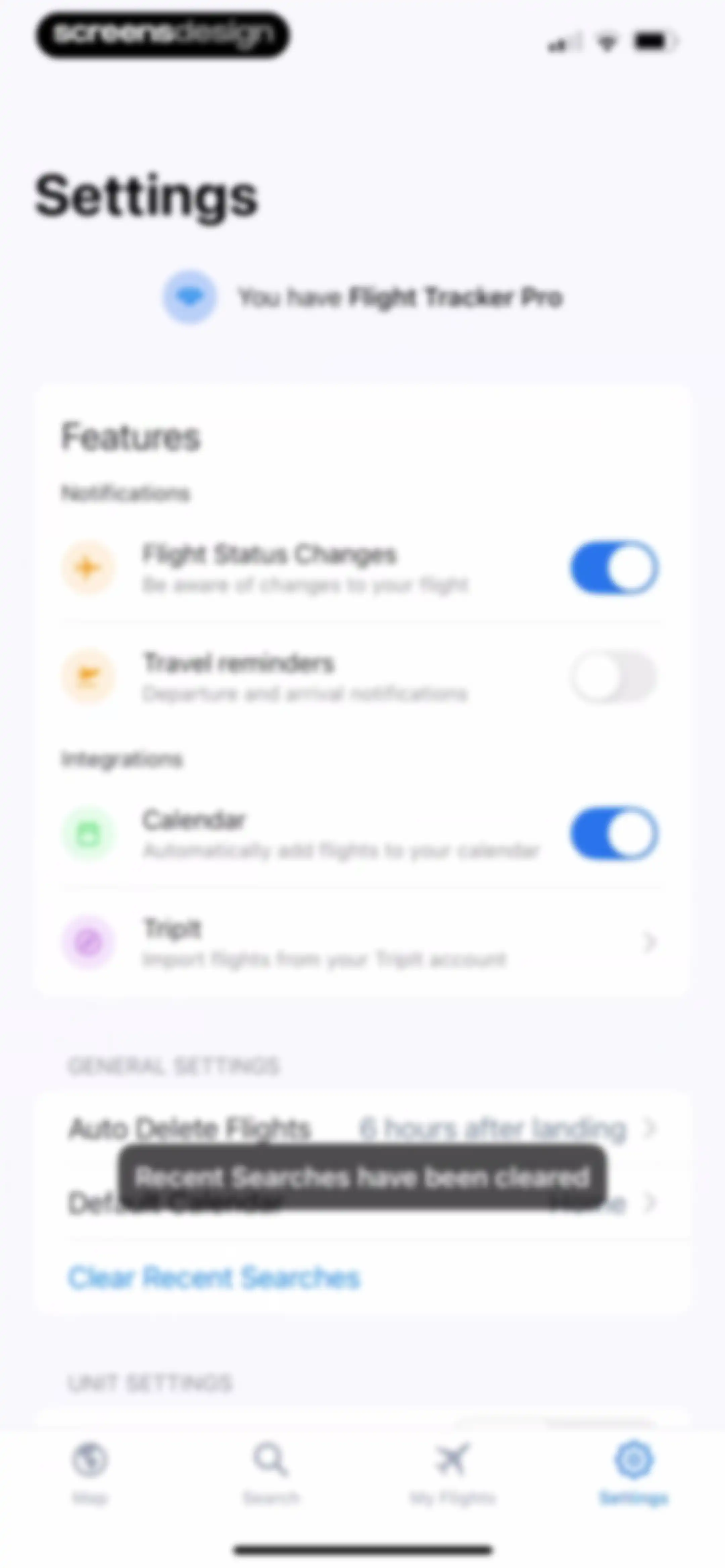 Flight Tracker + screen 94