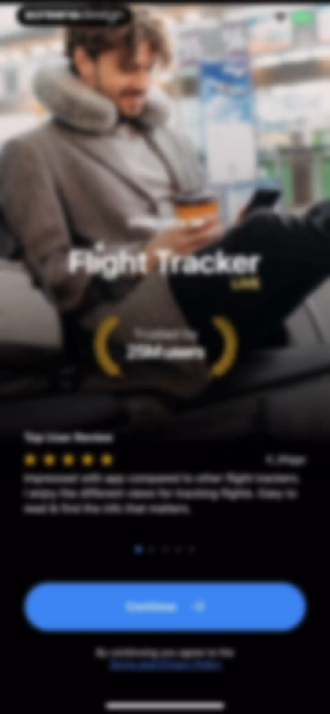Flight Tracker Live screen 2