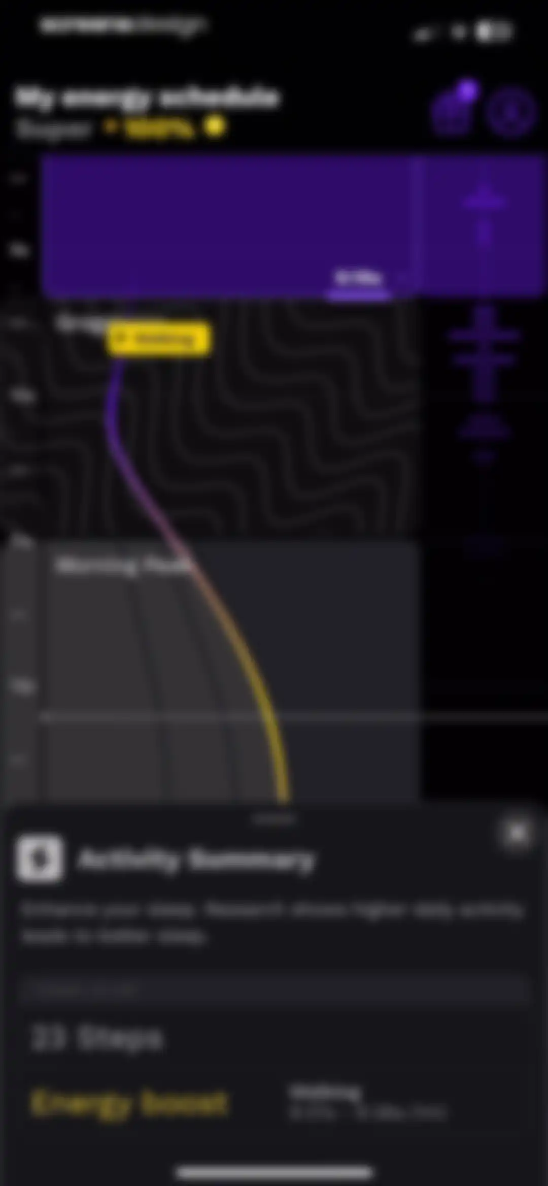 RISE: Sleep Tracker screen 98