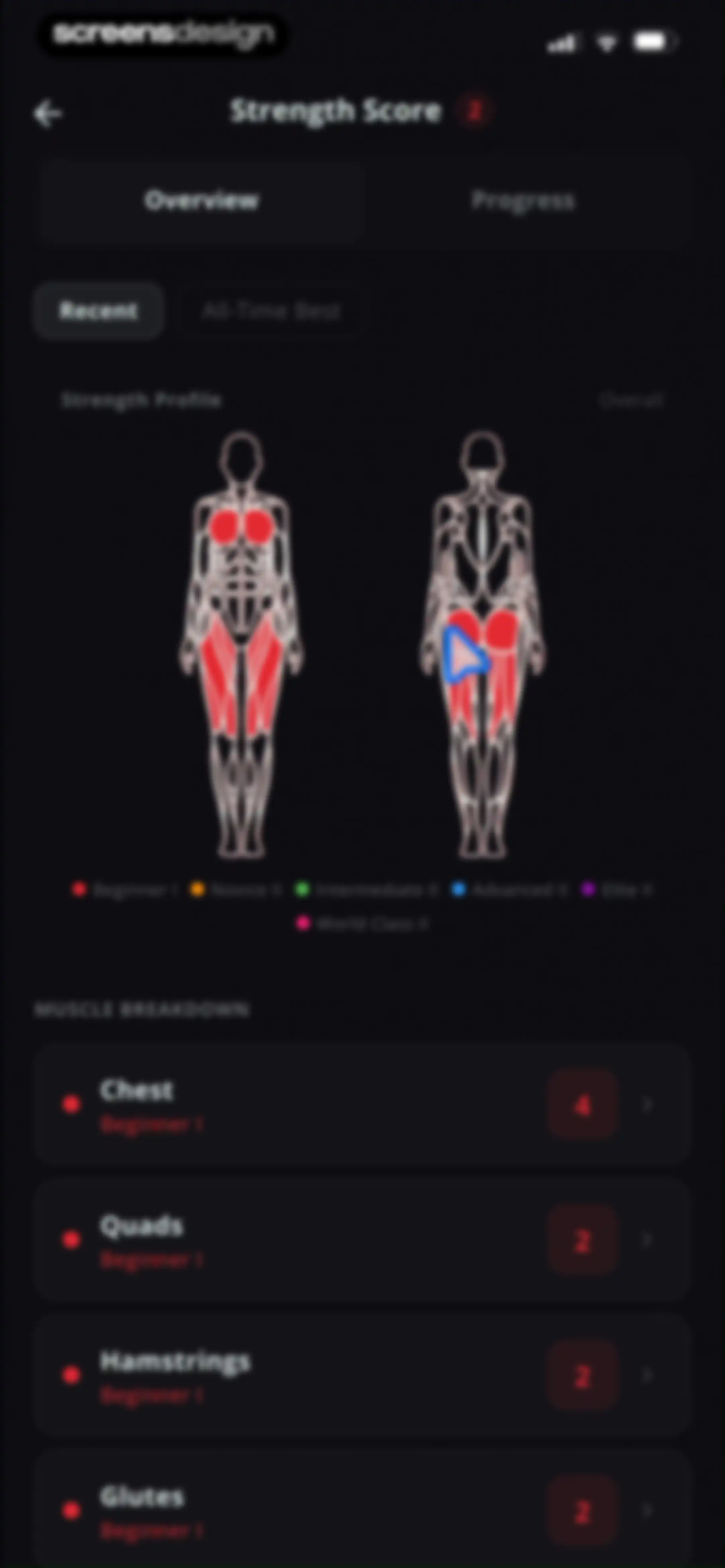 Stronger - Gym Workout Planner screen 133