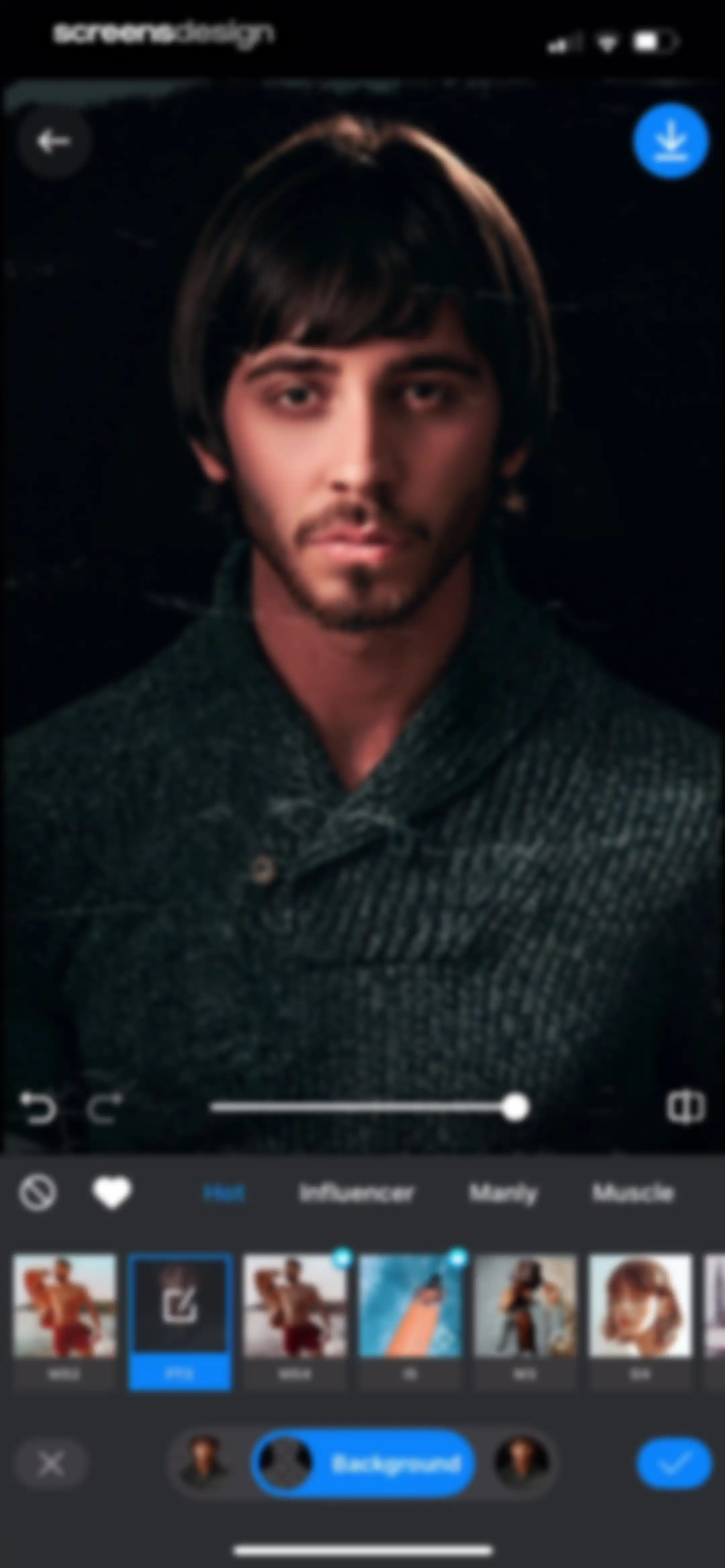 Manly - AI Photo Editor screen 66