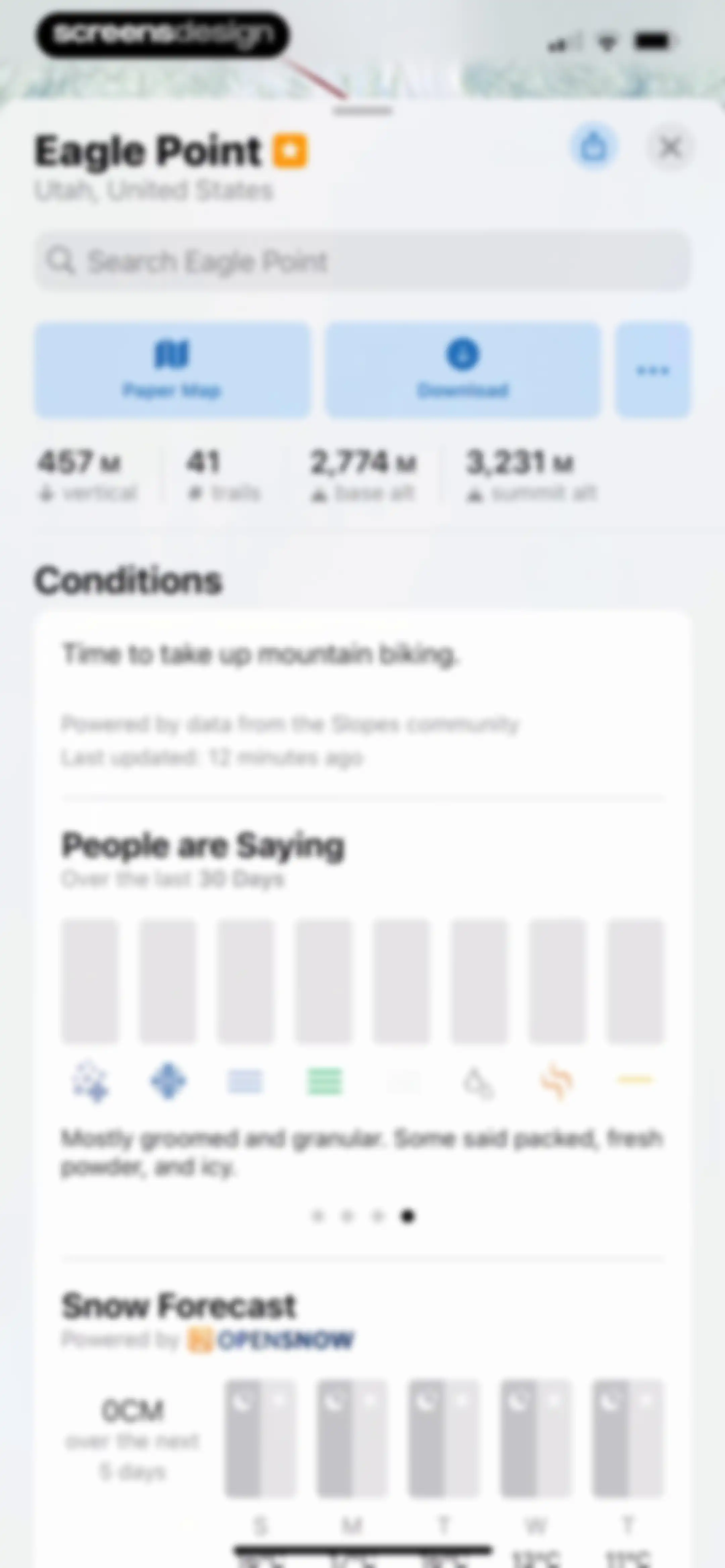 Slopes: Ski & Snowboard screen 86