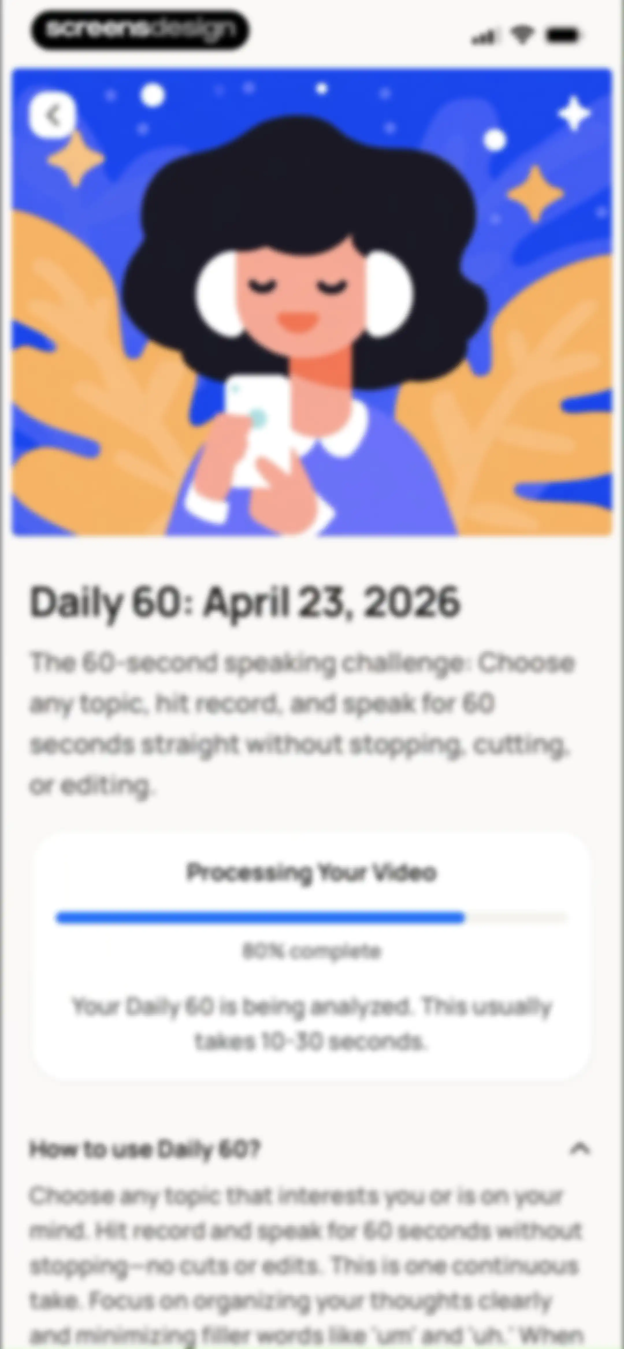 Wellspoken: Articulation Coach screen 80