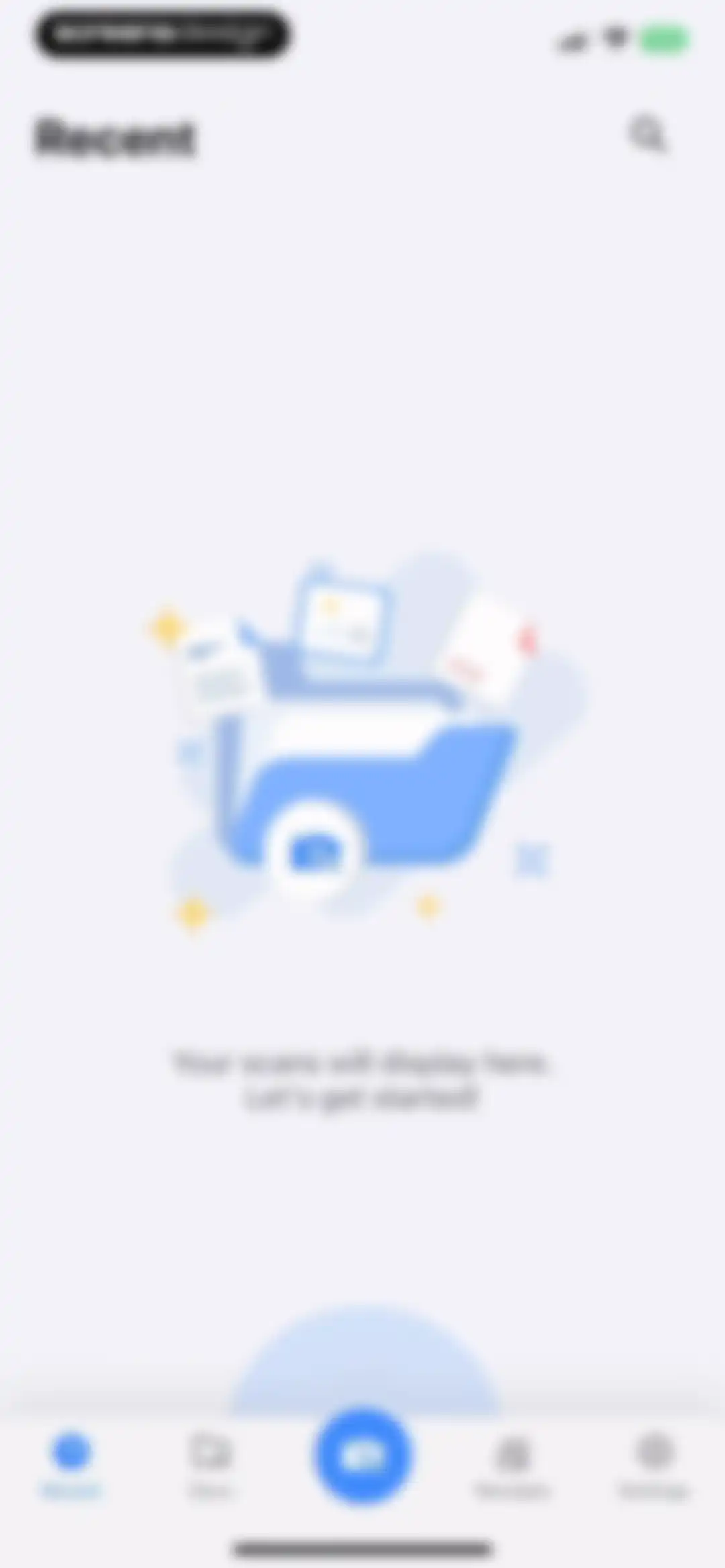 Scanner Doc: Scan PDF Document screen 6