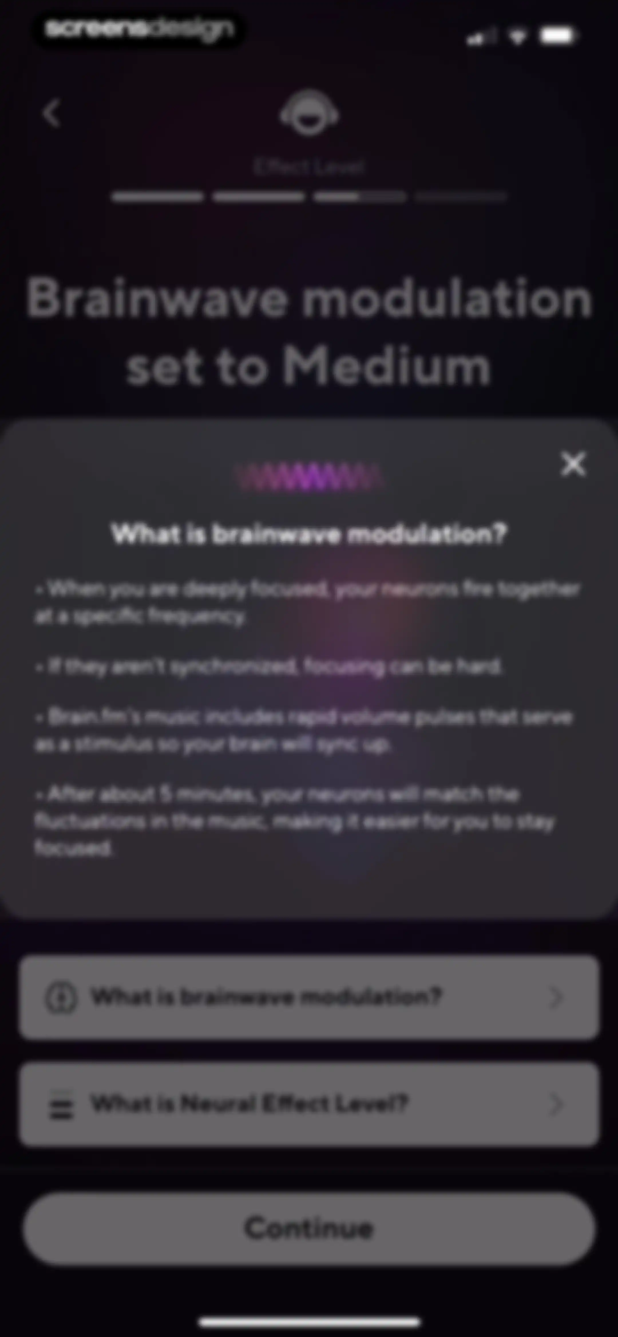 Brain.fm: Focus & Sleep Music screen 15