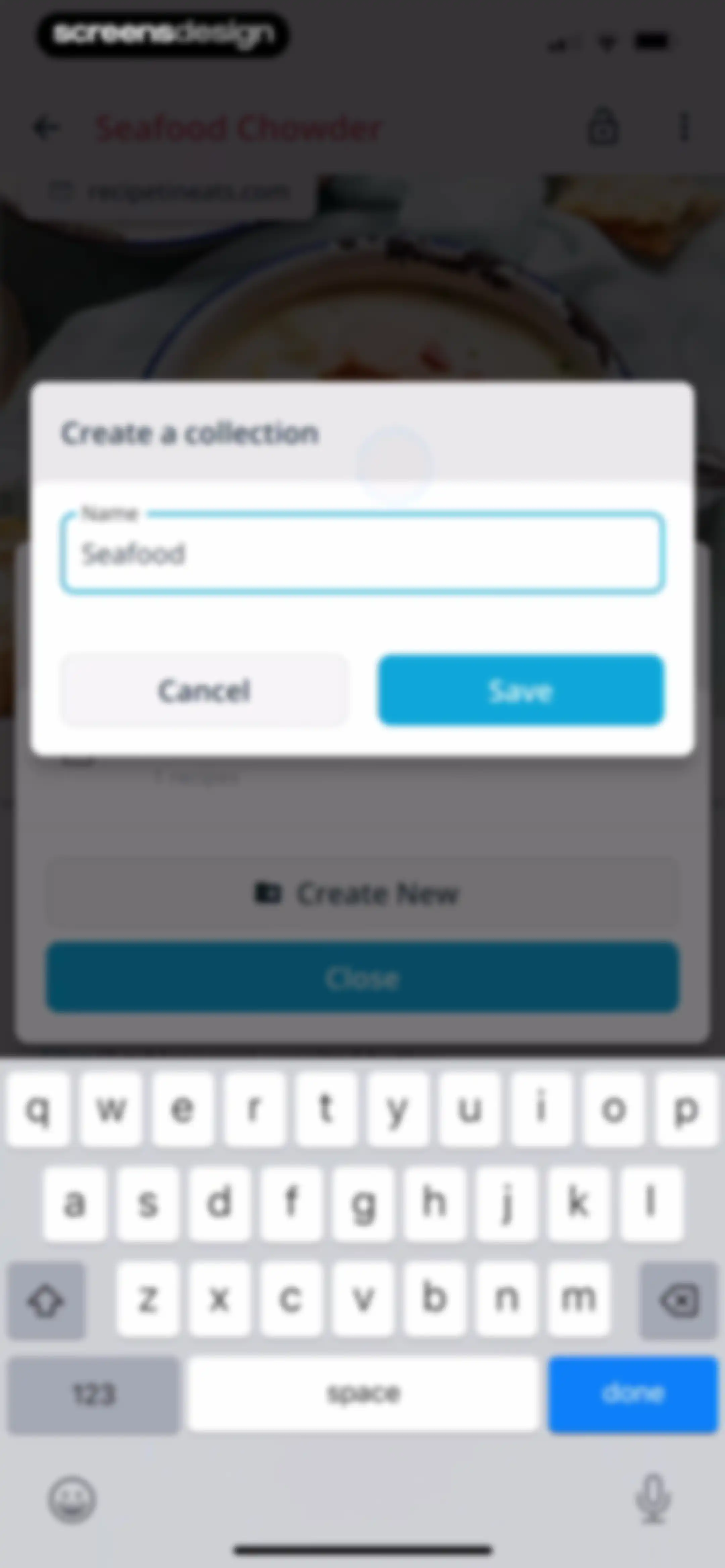Stashcook: Recipe Keeper screen 109