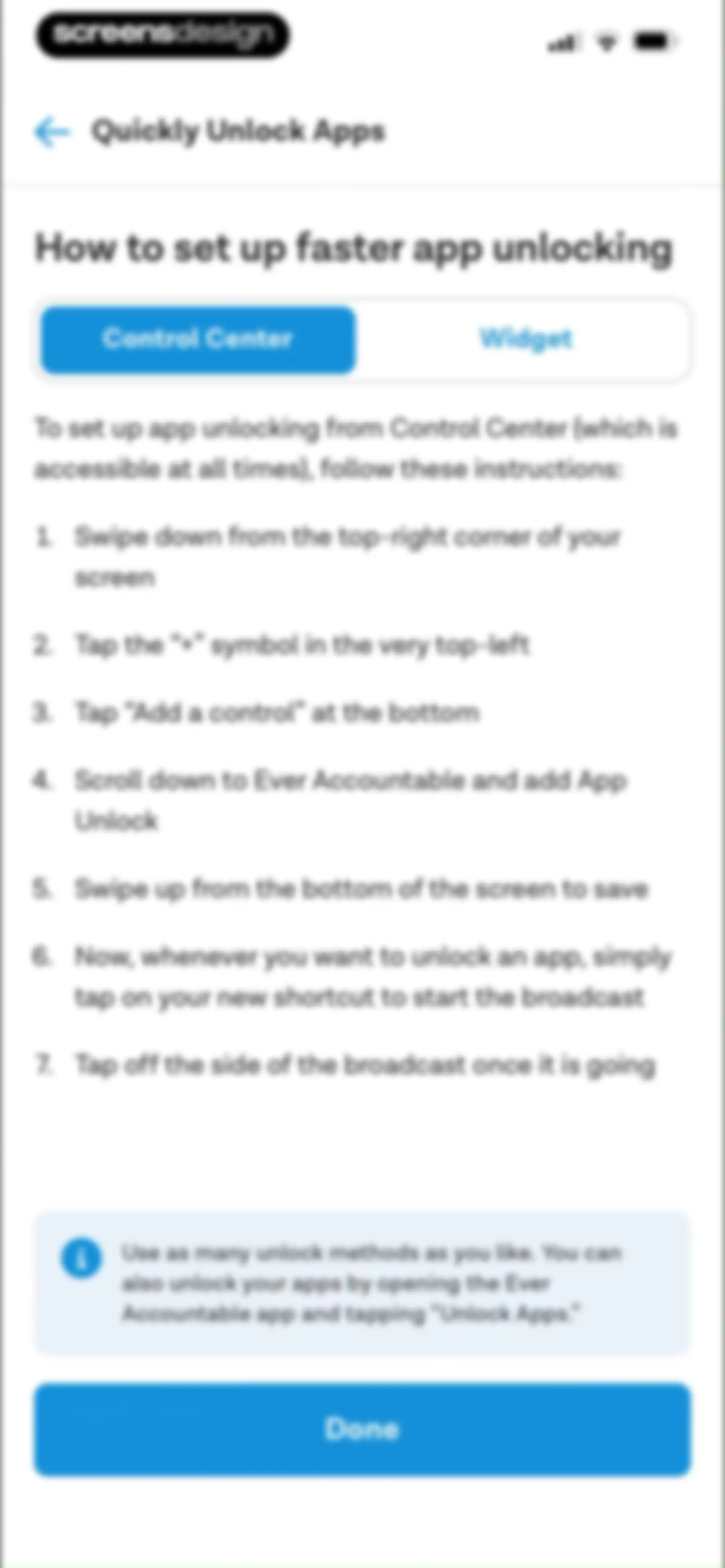 Ever Accountable - Full Safety screen 28