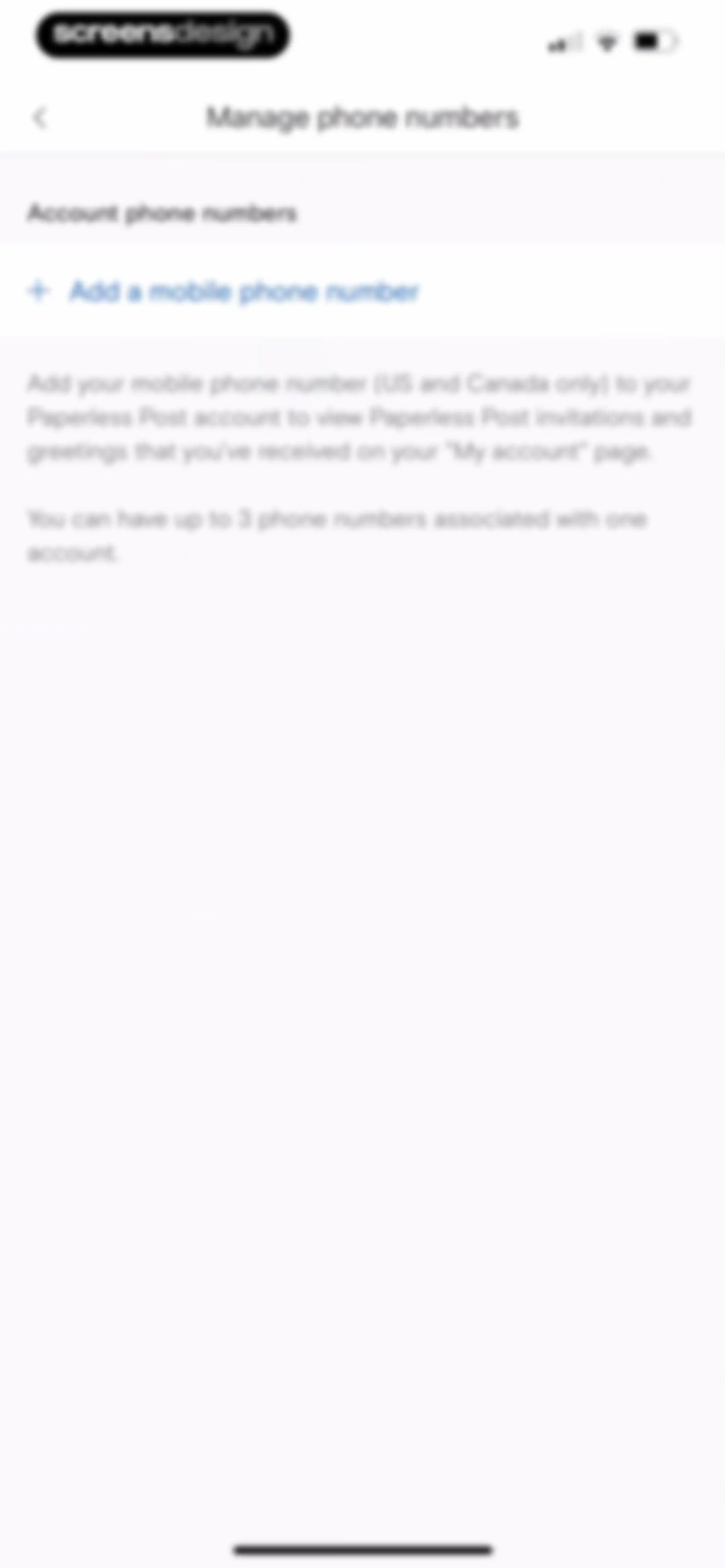 Paperless Post: Invitations screen 127