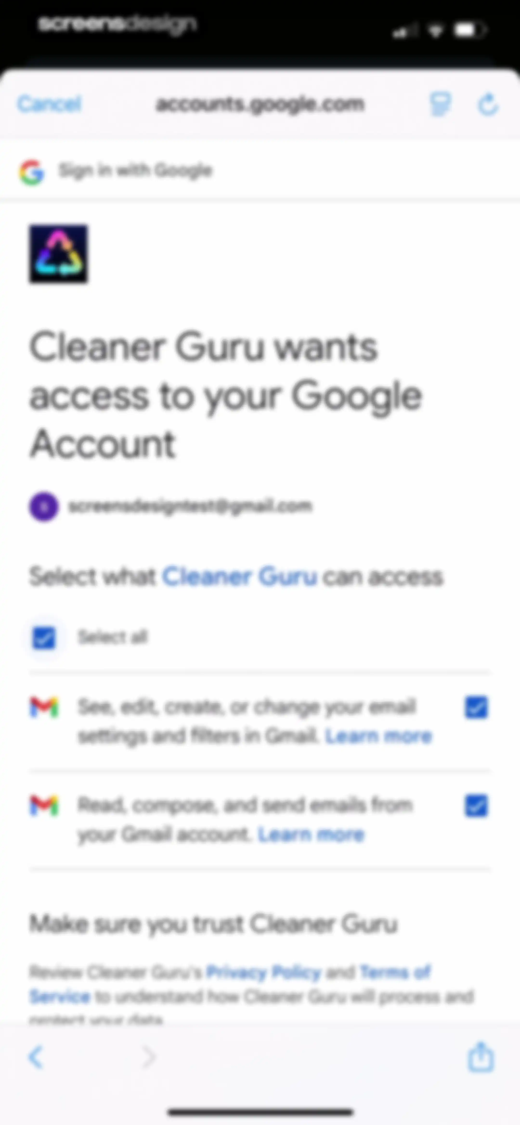 Cleaner Guru: Clean Up Storage screen 76