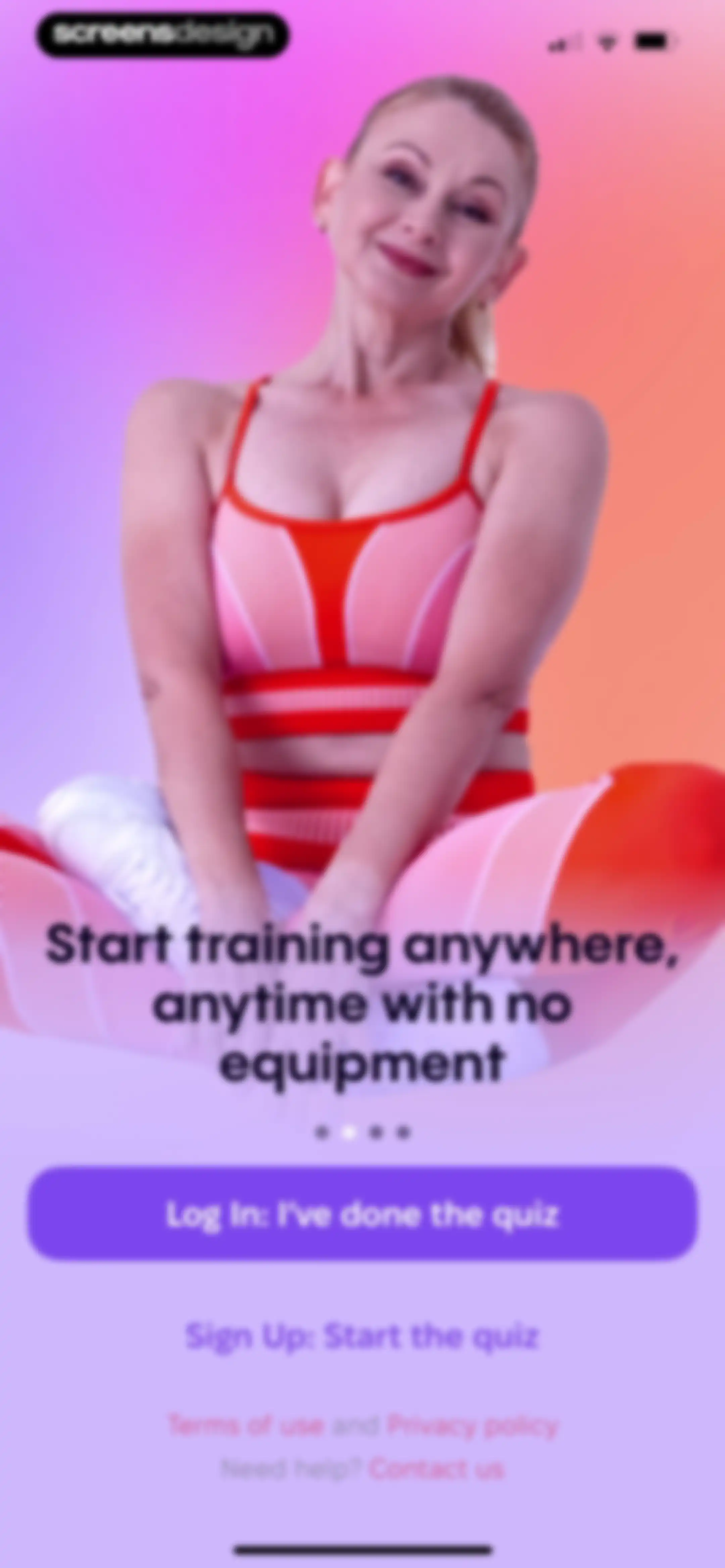 HARNA: Workout & Fitness screen 4