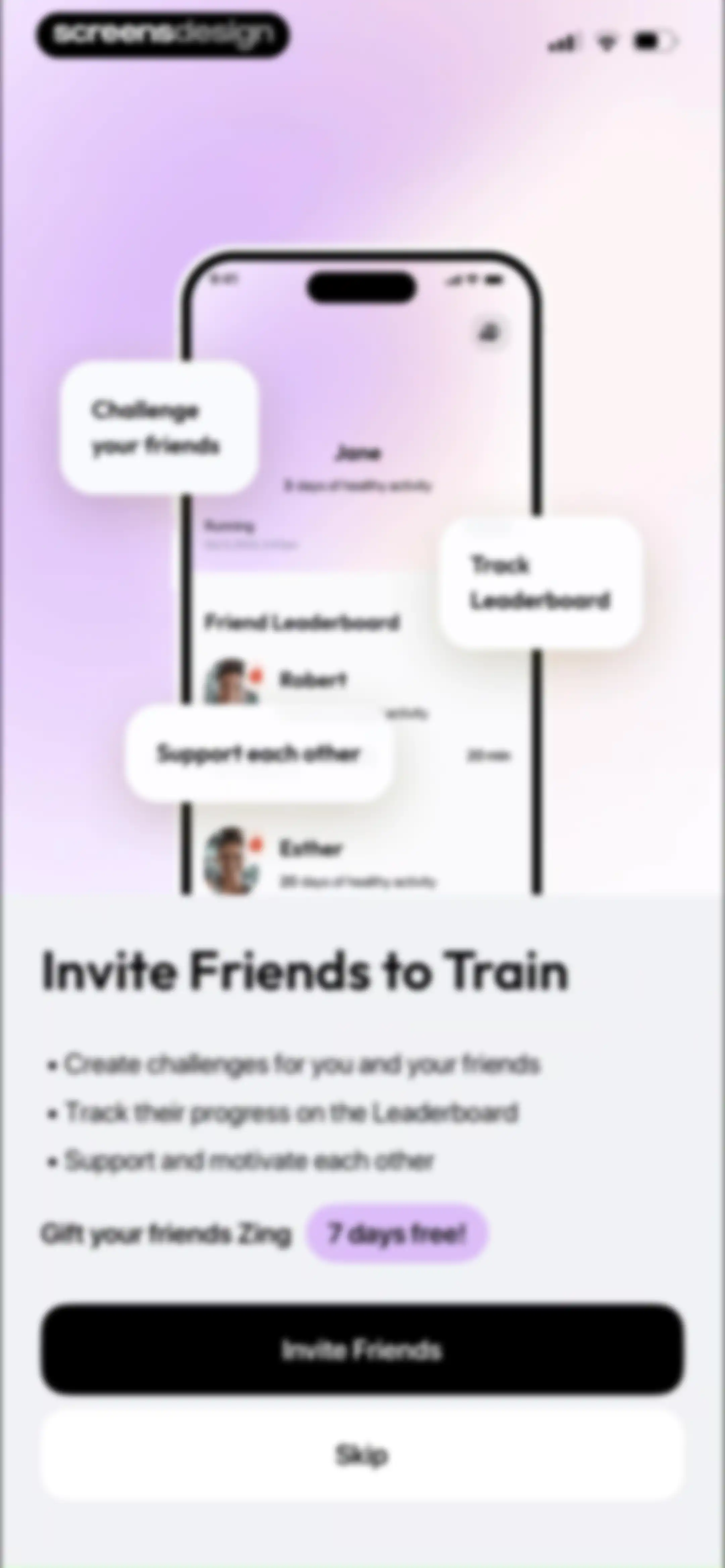 Zing AI: Home & Gym Workouts screen 61