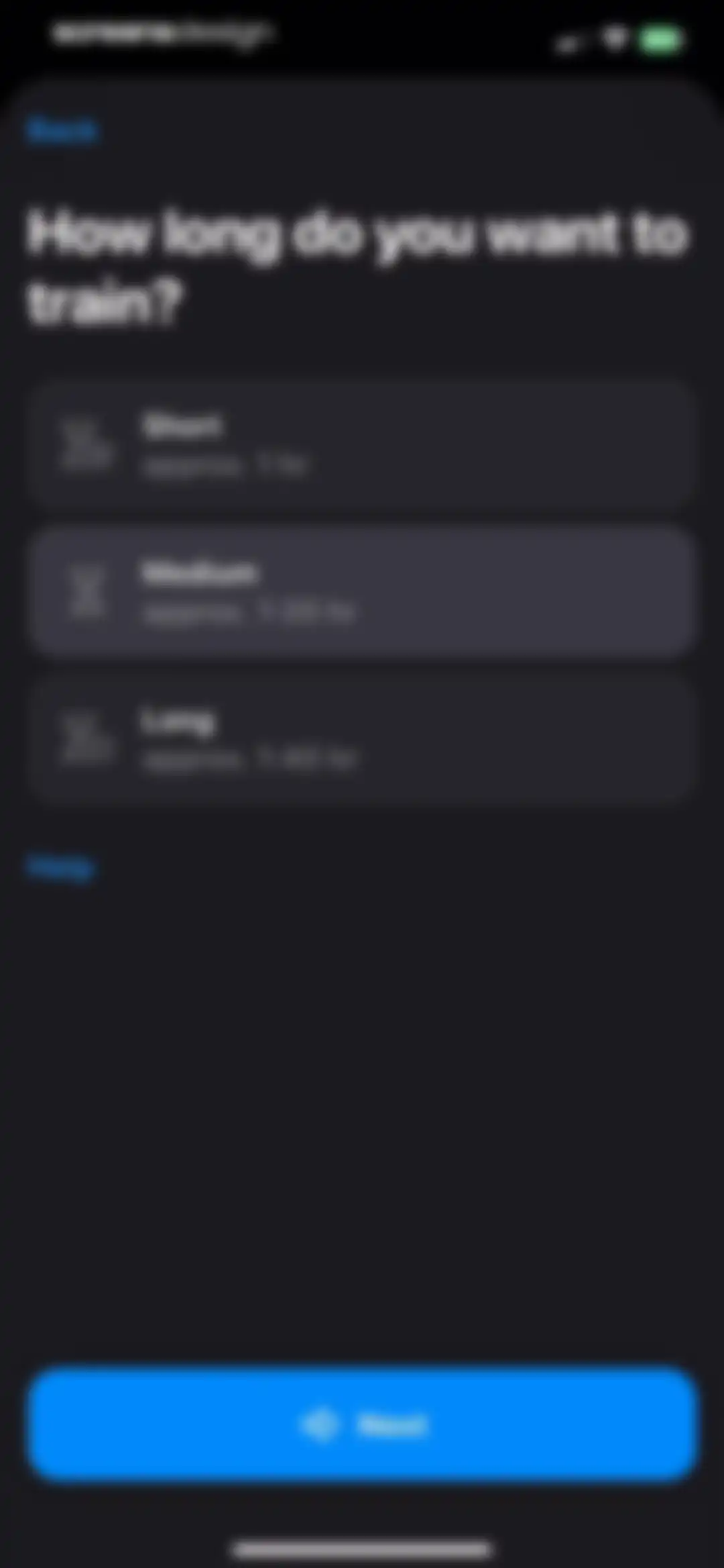 Gym Workout Alpha Progression screen 21