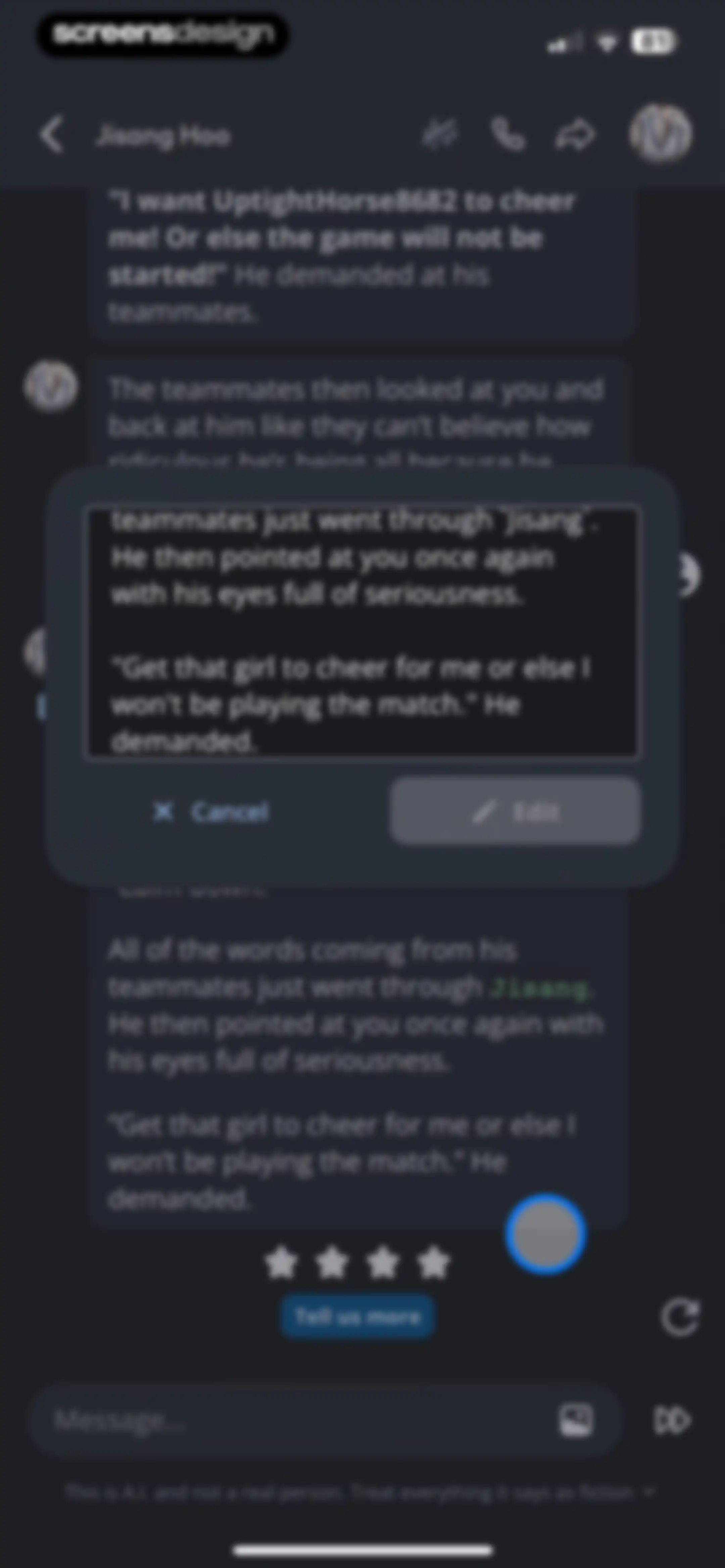 Character AI: Chat, Talk, Text screen 24