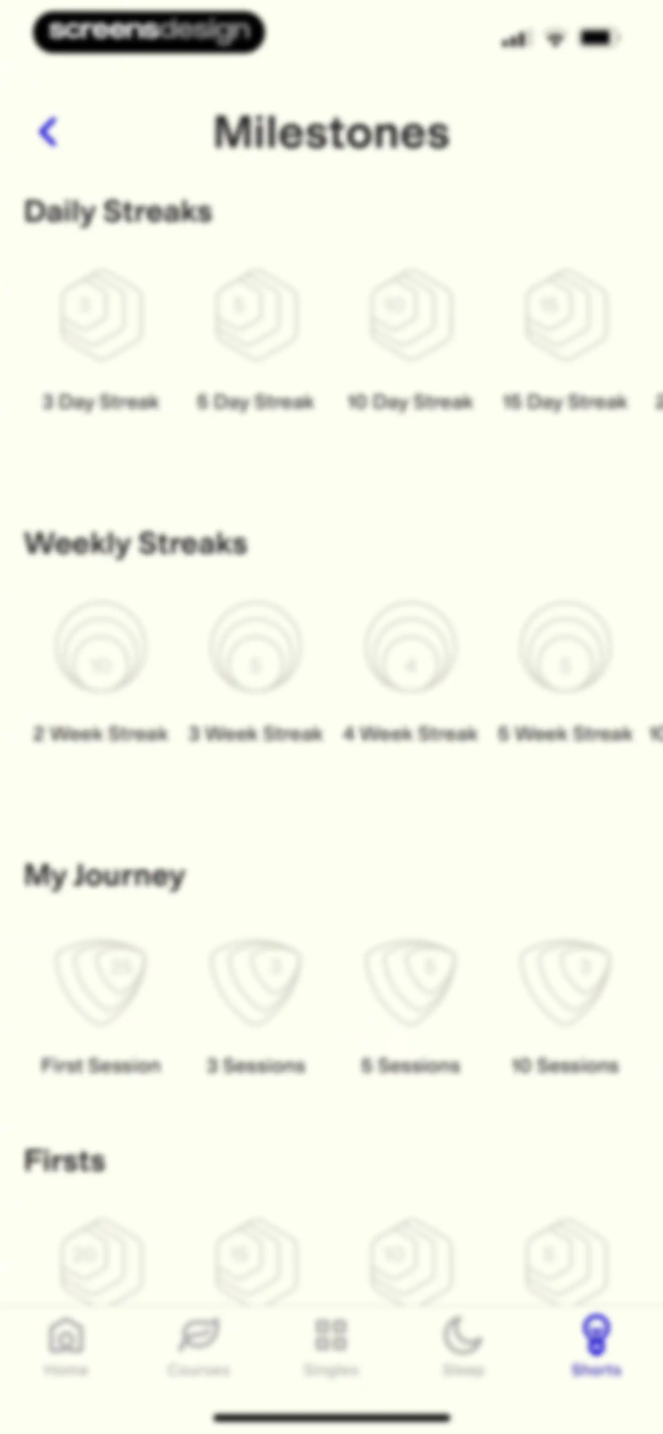 Happier Meditation screen 123