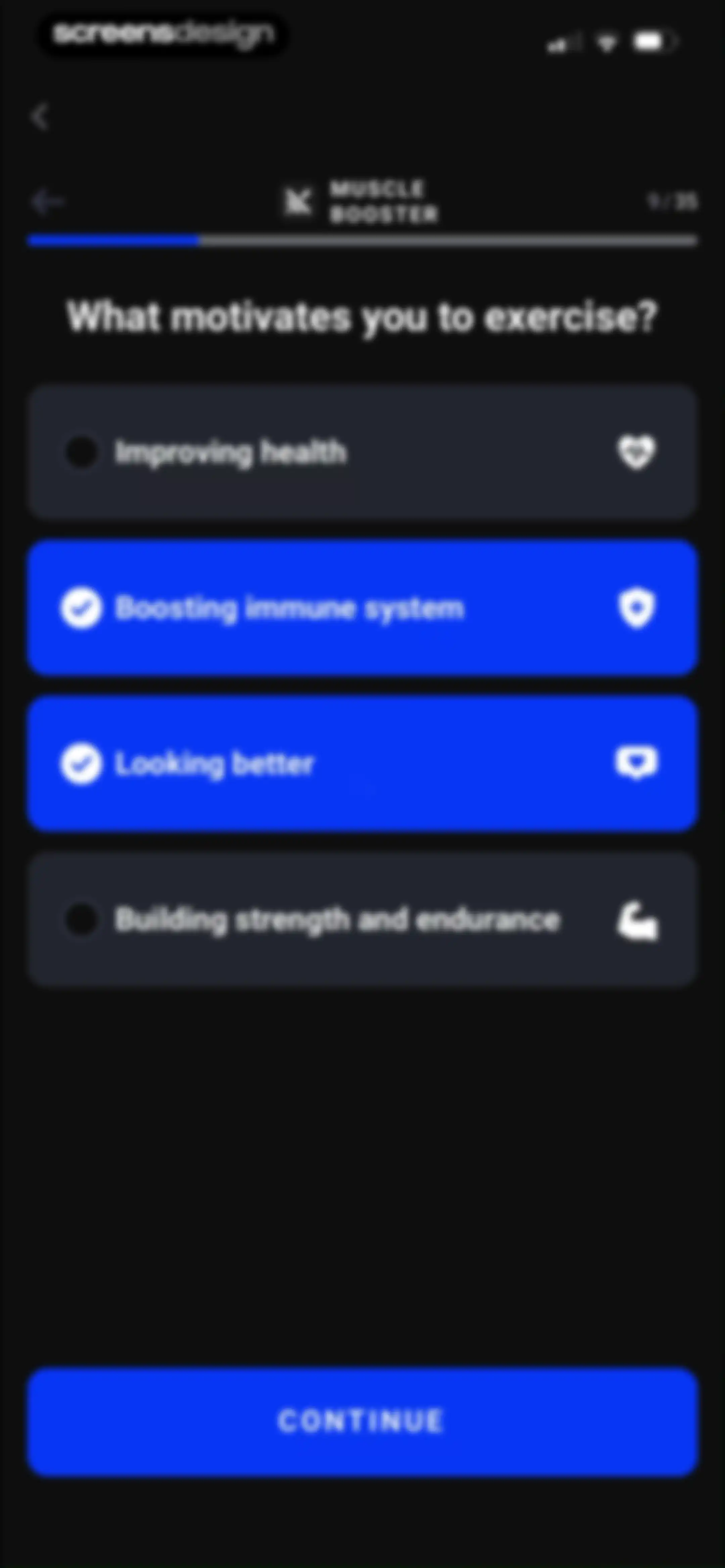 Muscle Booster Workout Tracker screen 13