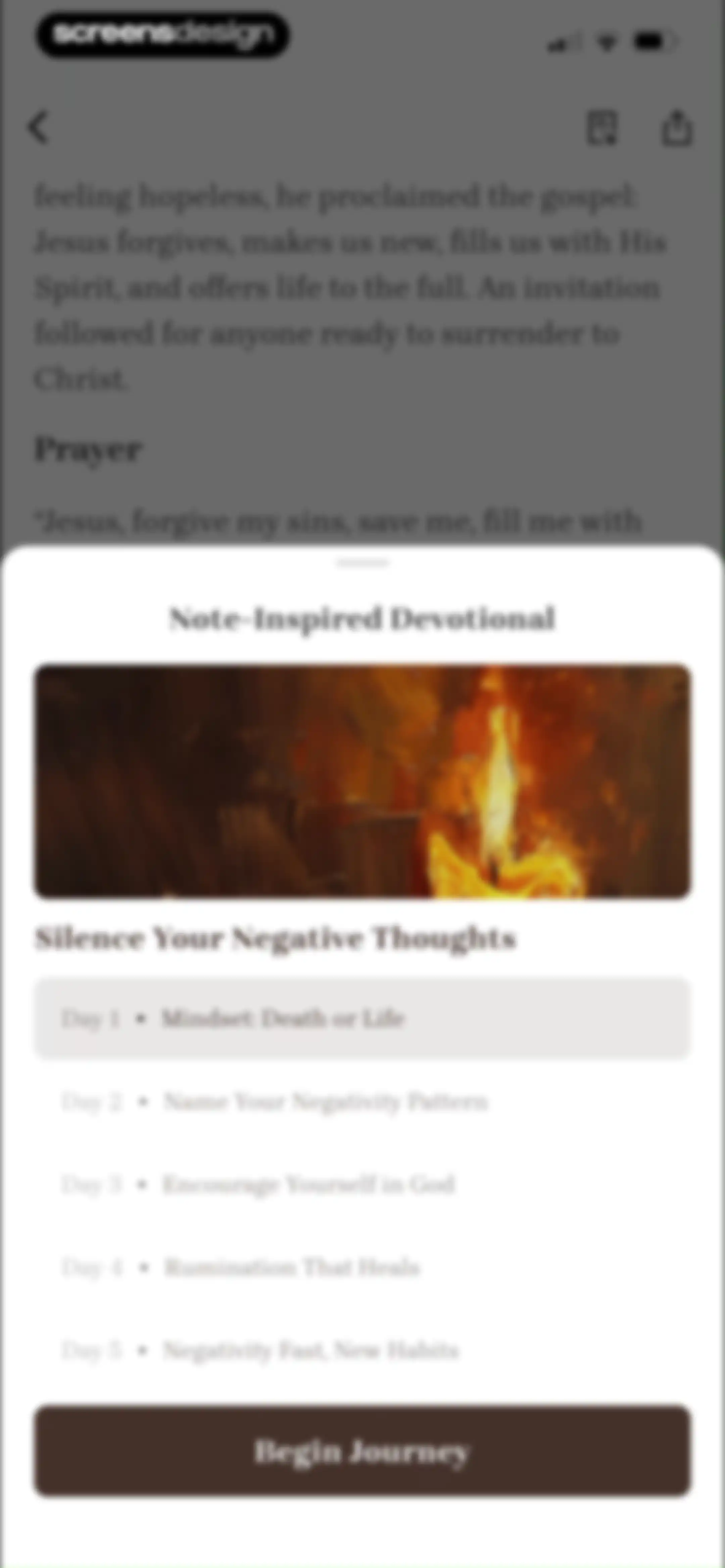 Bible Note: Sermon Notes screen 30