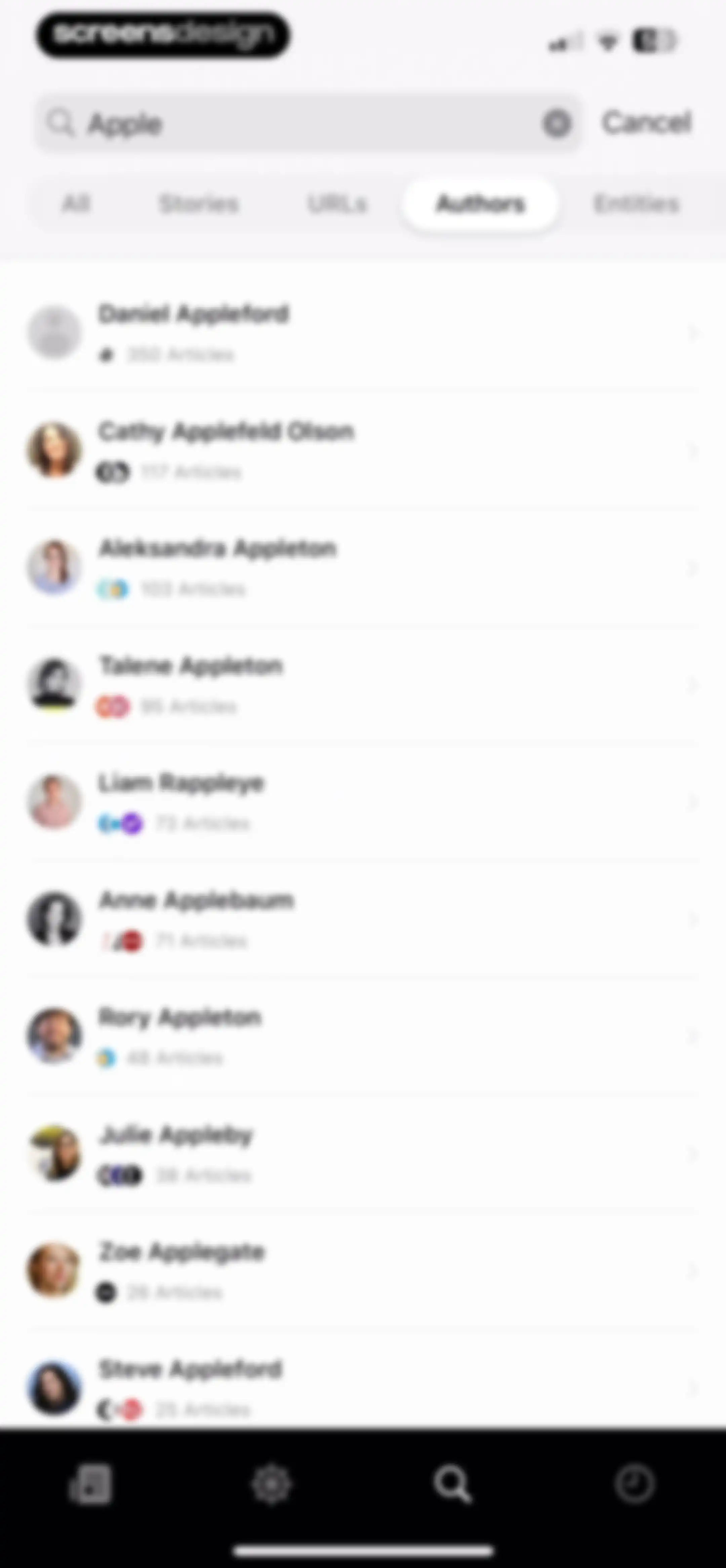 Particle: Personalized News screen 101