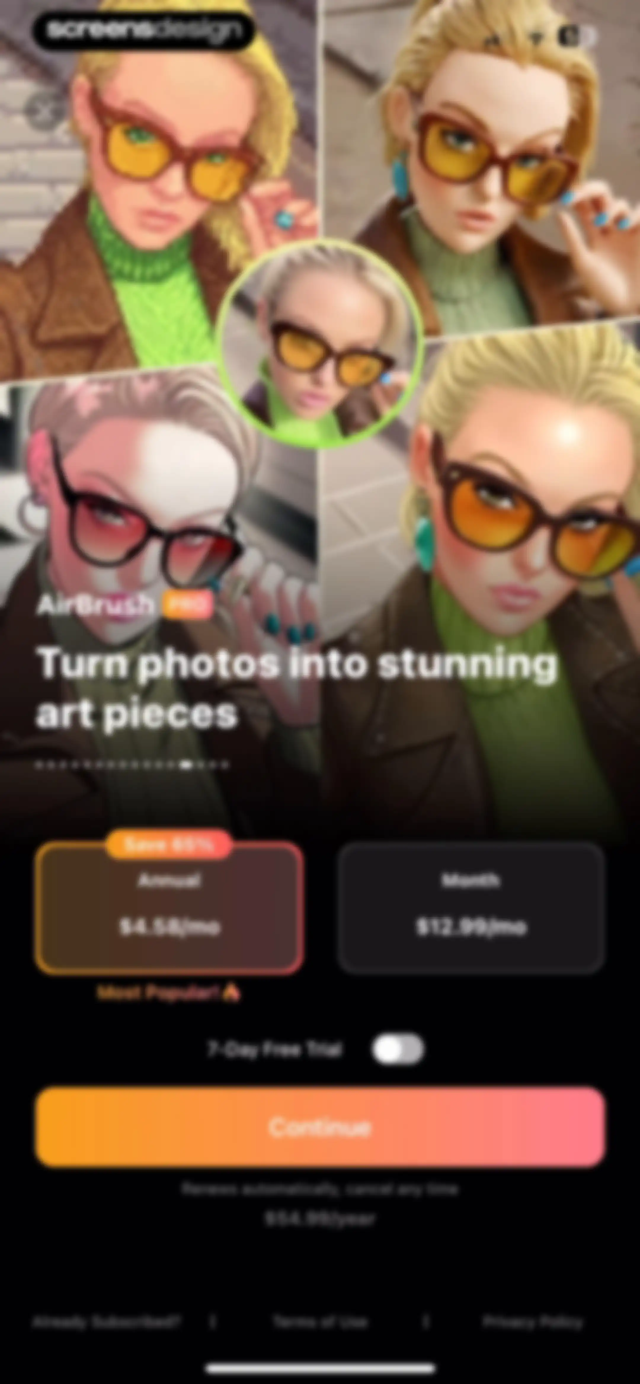 Airbrush: Face Photo Editor screen 18
