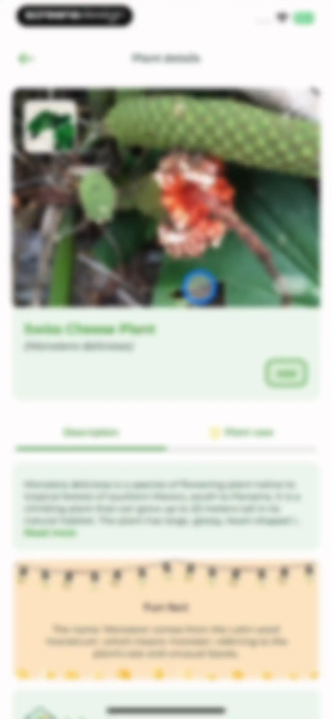 PlantSnap - Plant Scanner screen 72