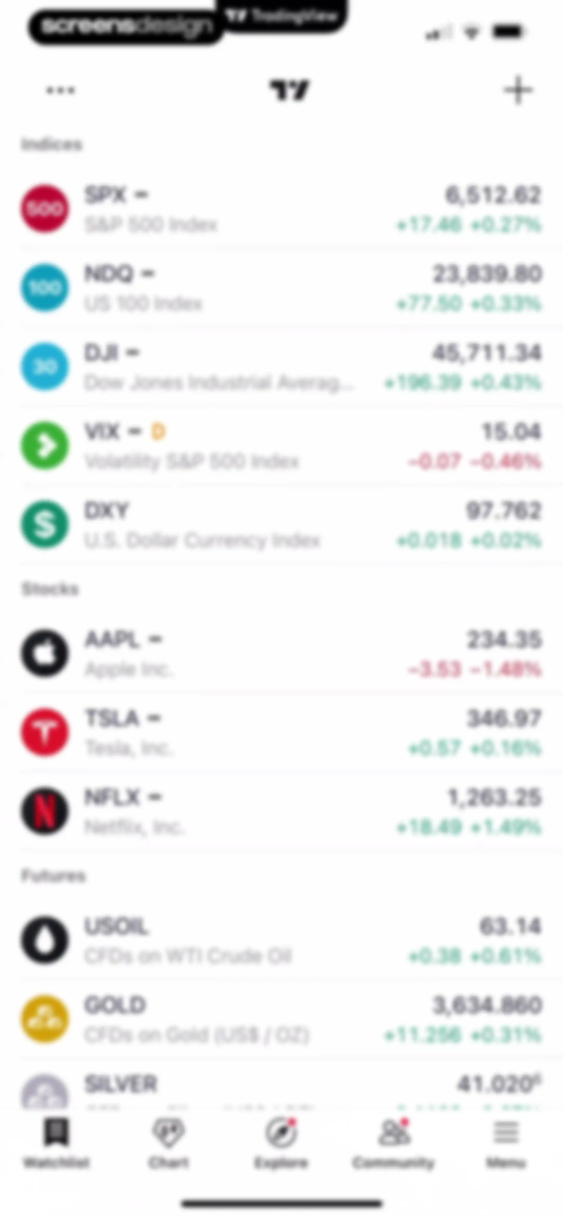 TradingView: Track All Markets screen 10