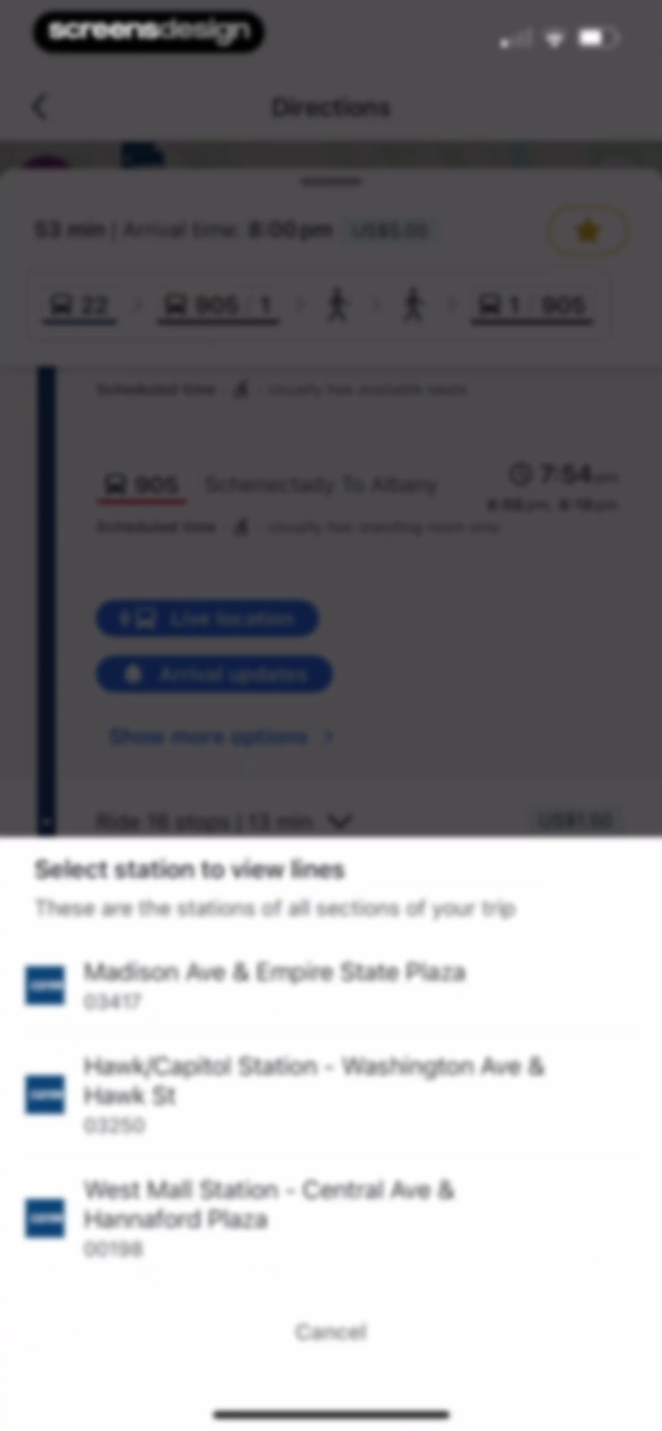 Moovit: Bus & Transit Tracker screen 52