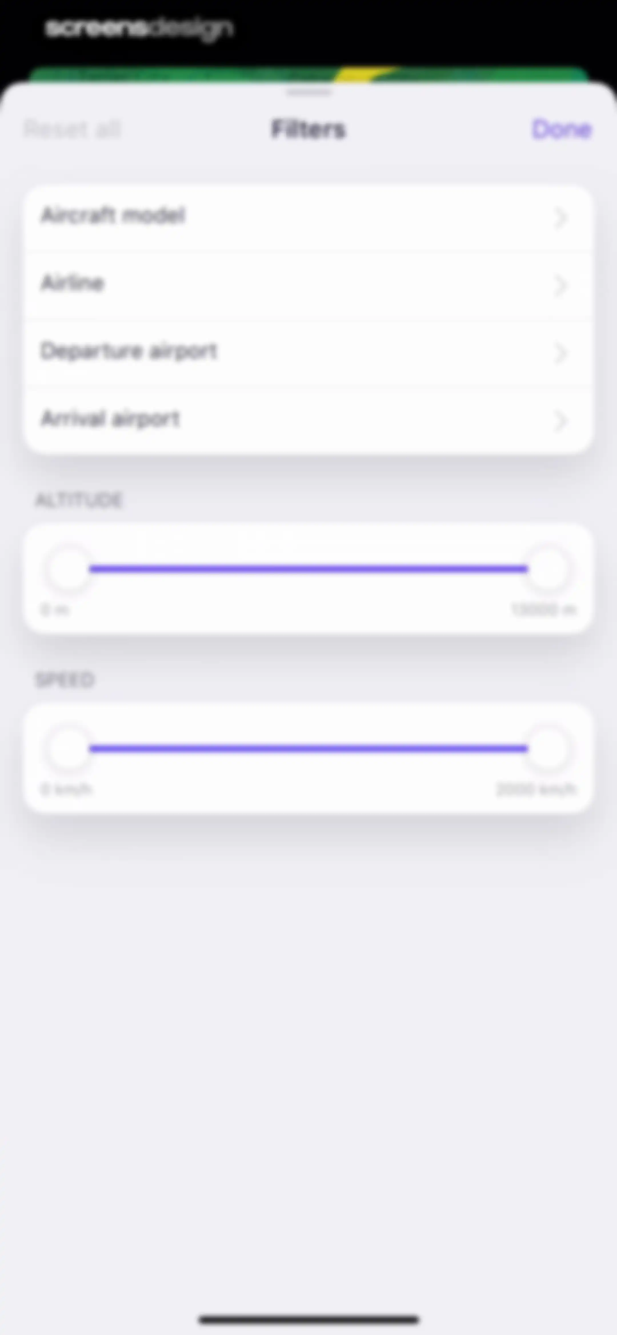 Planes Live - Flight Tracker screen 94