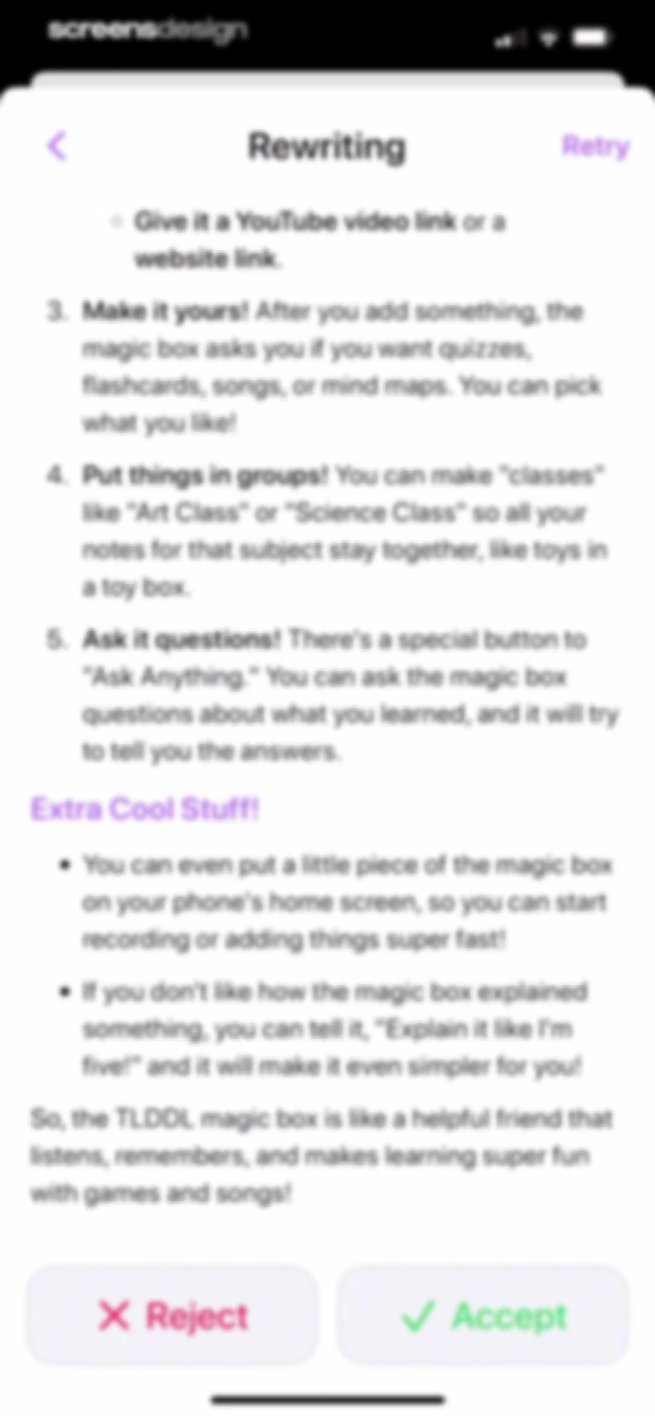 TLDL: AI Lecture Note Taker screen 82