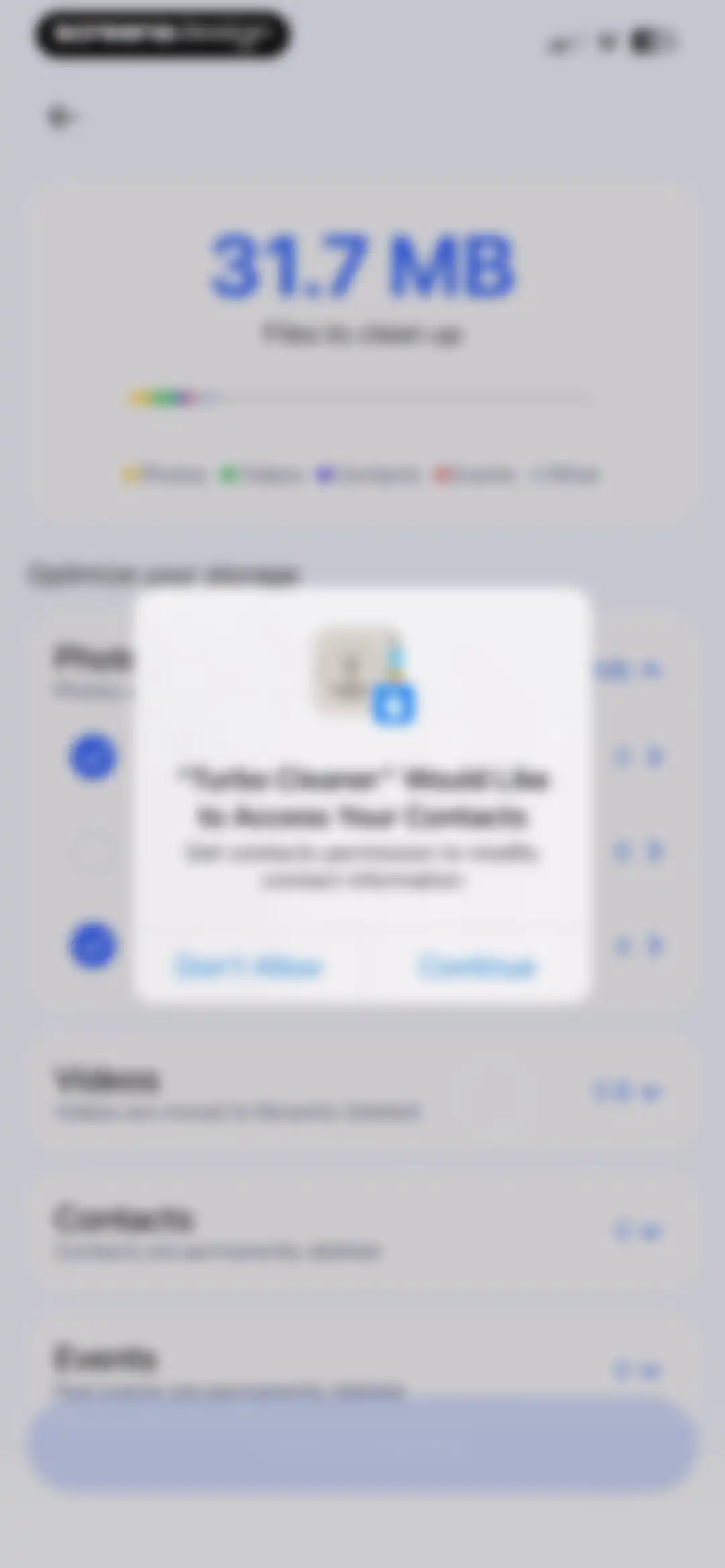 Turbo Cleaner: Clean Storage screen 18