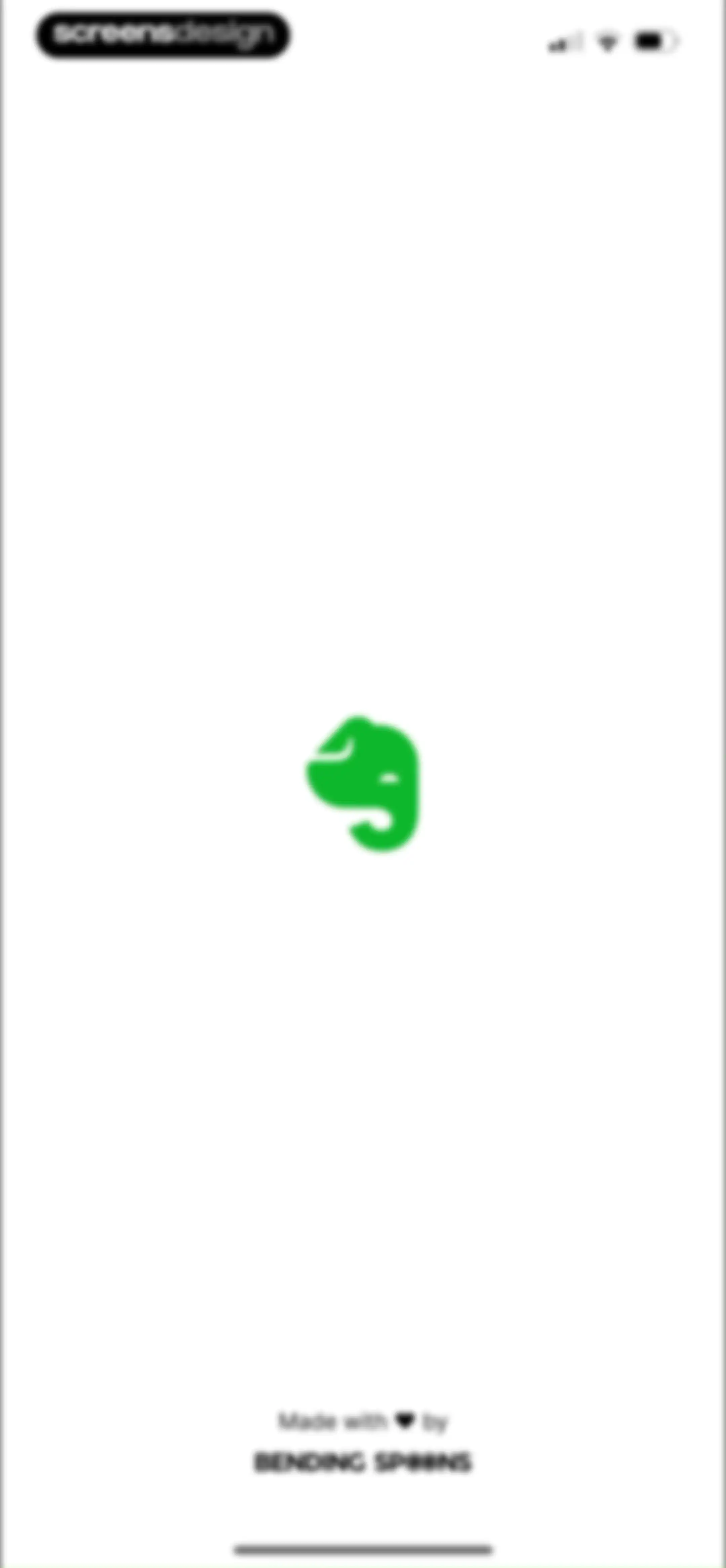 Evernote: AI Notes & Notebook screen 1