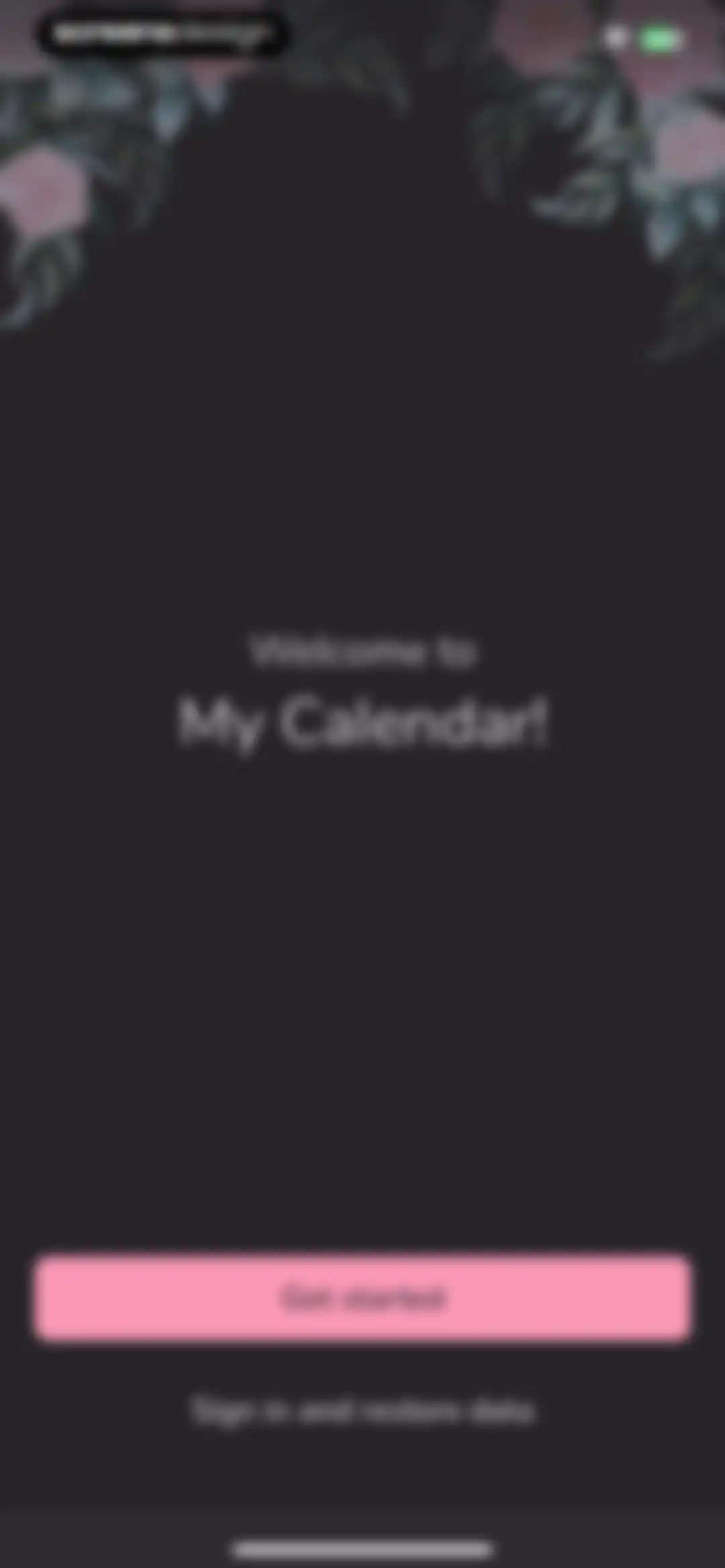 Period Tracker and Calendar screen 3