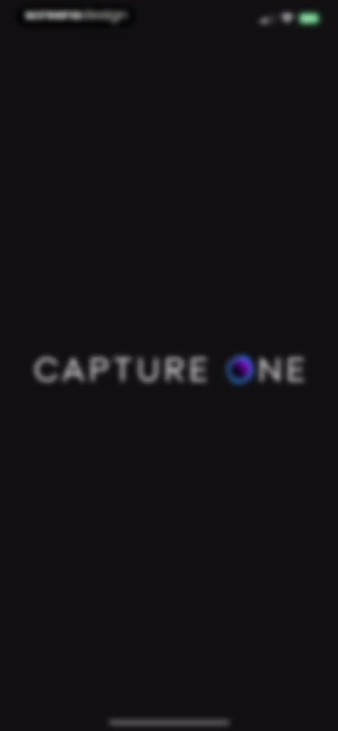 Capture One screen 1