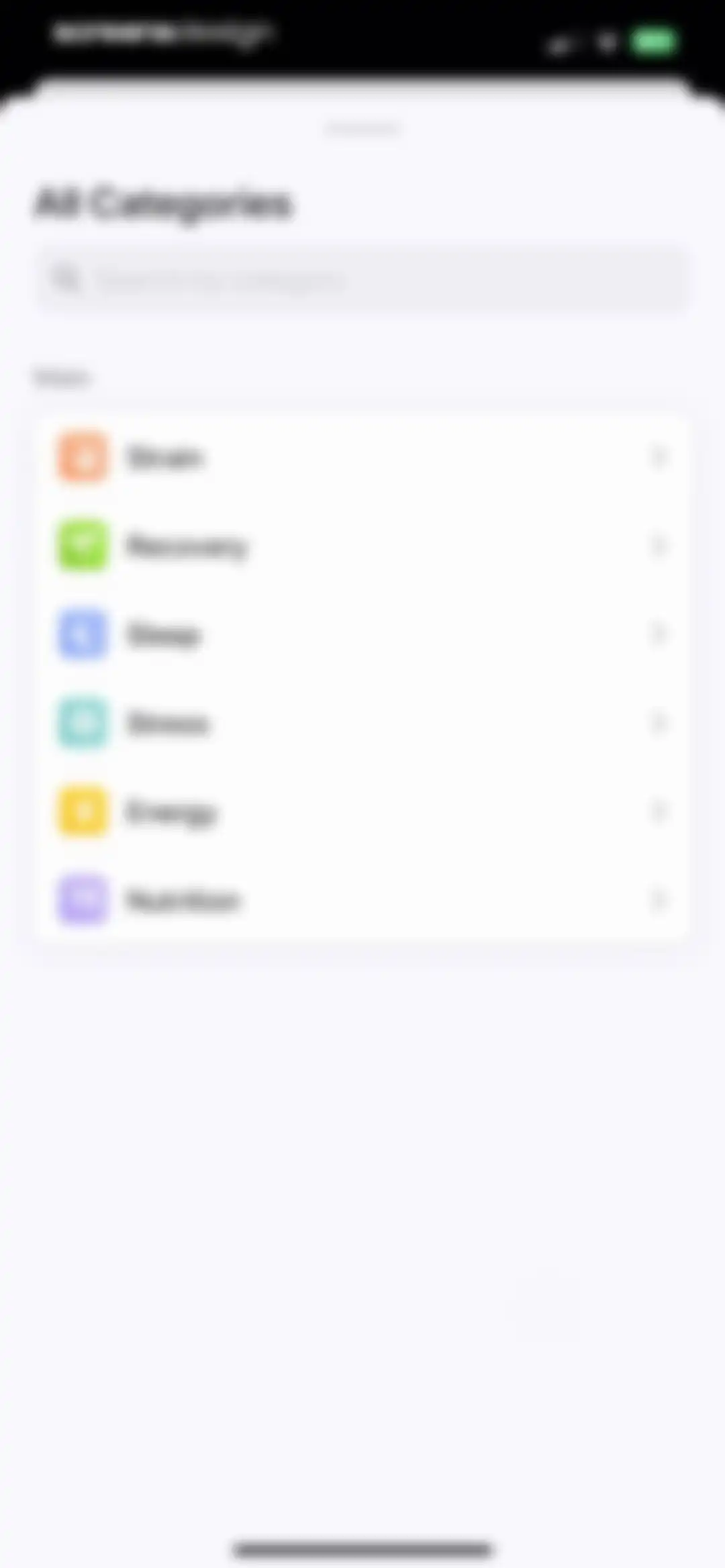 Bevel: AI Health Coach screen 125