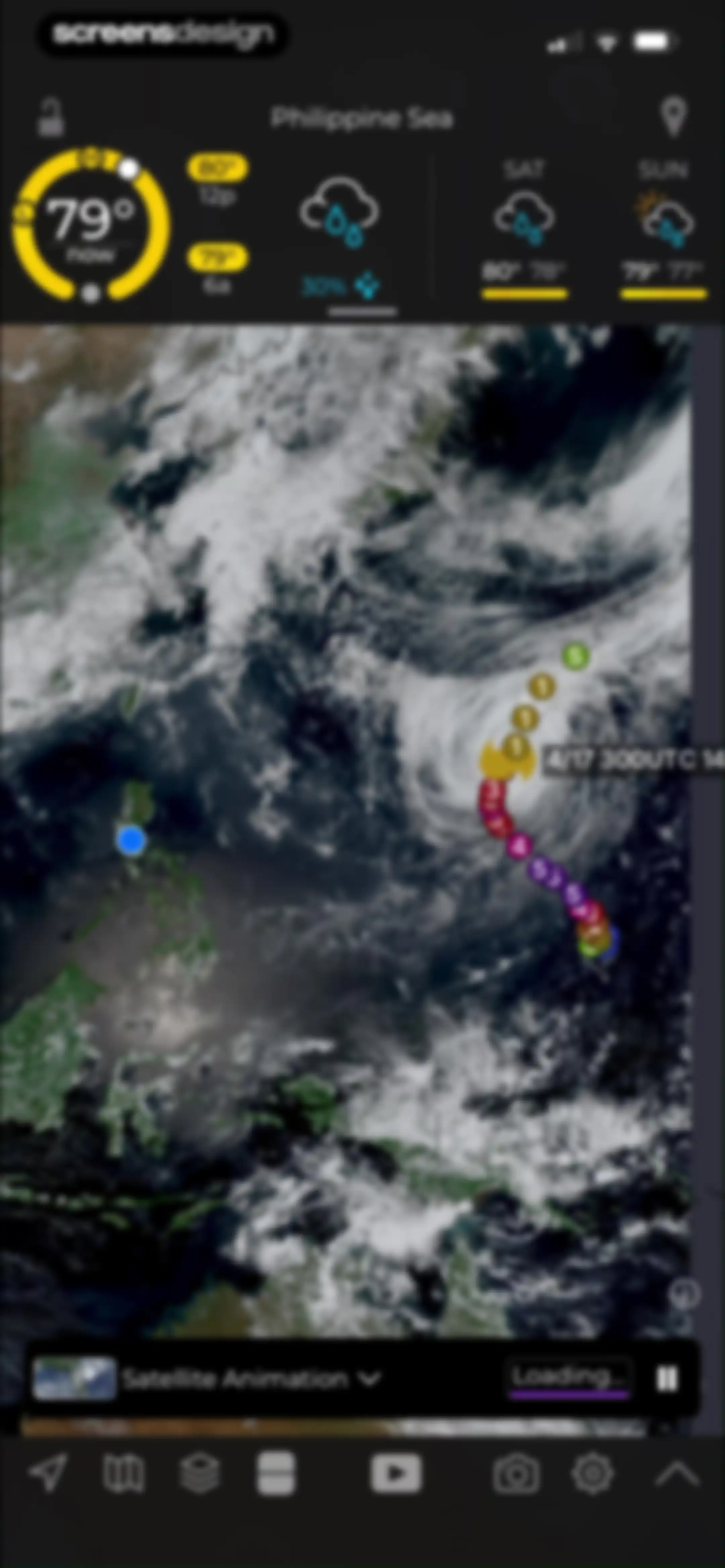 MyRadar Accurate Weather Radar screen 41