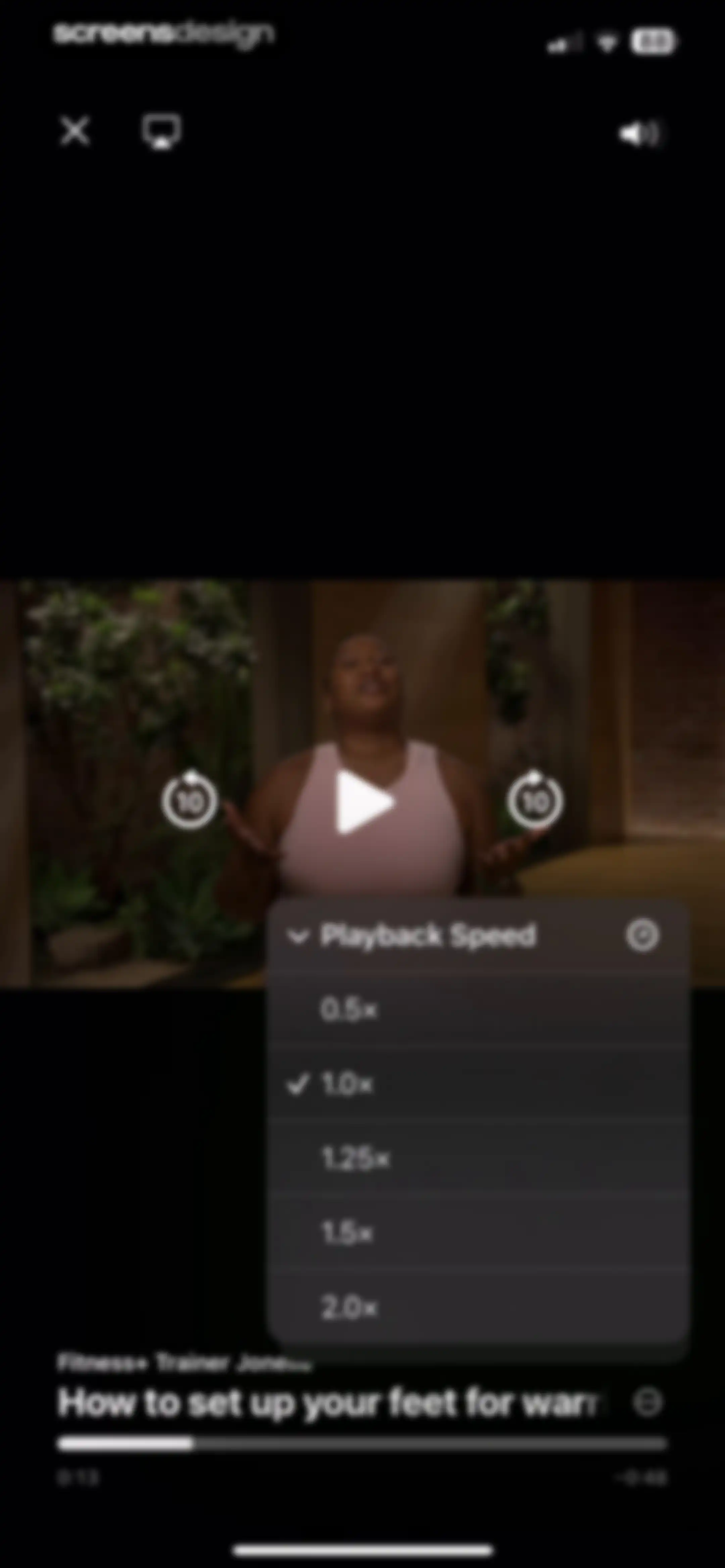 Apple Fitness screen 51