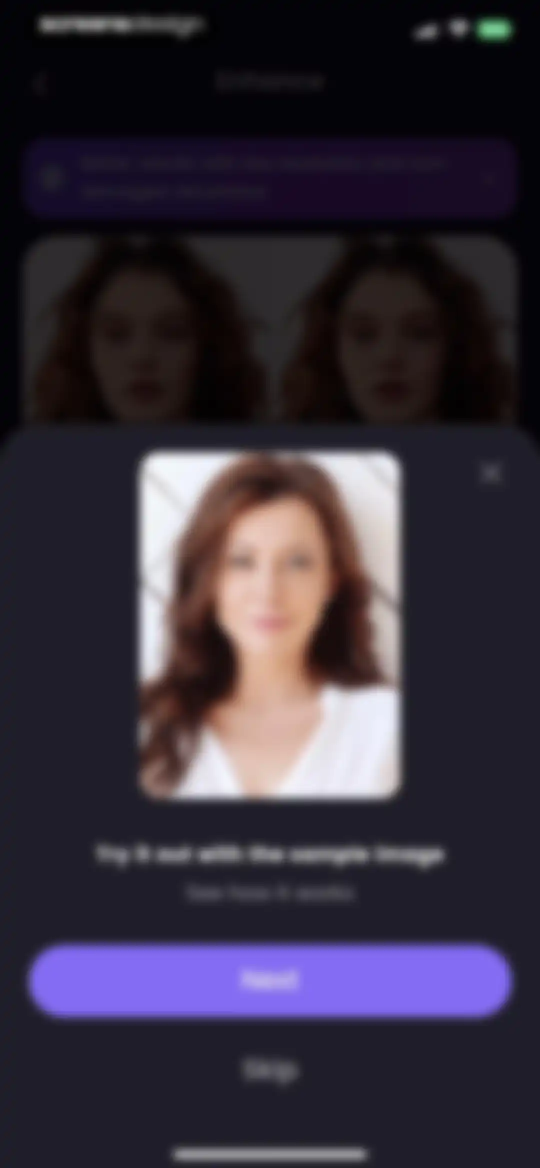 AI Photo Video Editor, Enhance screen 21