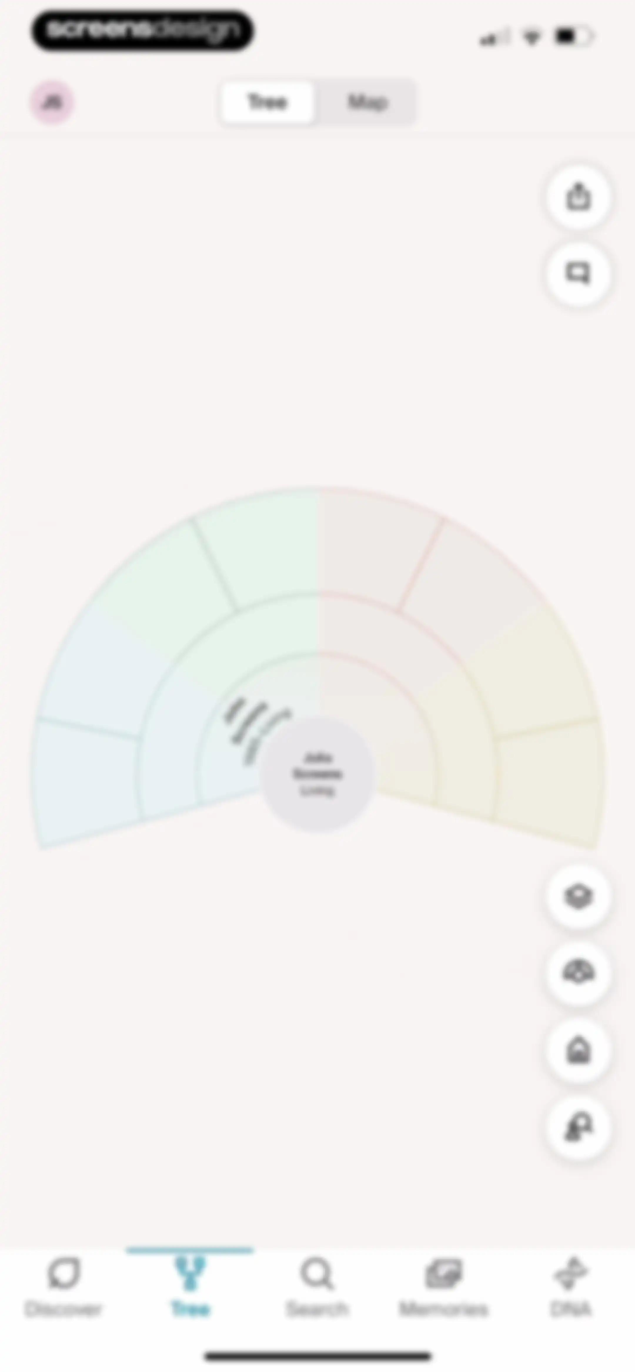 Ancestry: Family History & DNA screen 132