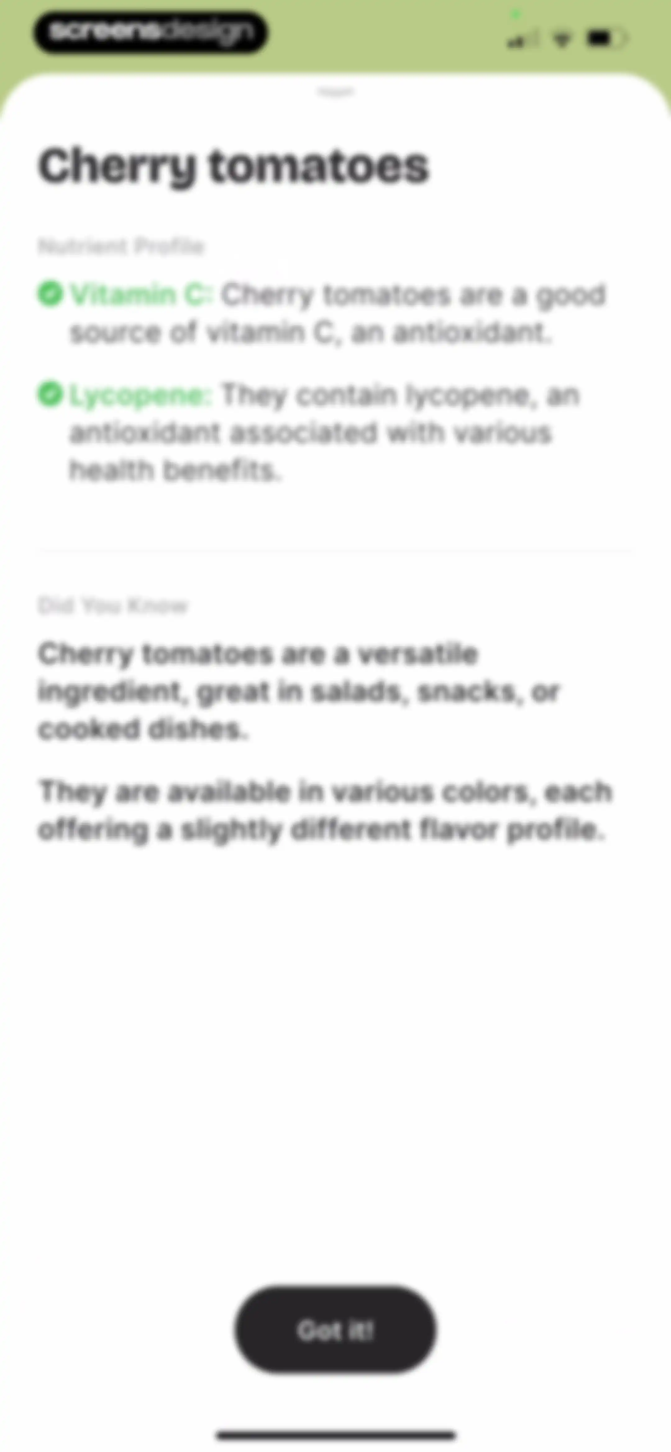 BitePal: Food Calorie Tracker screen 83
