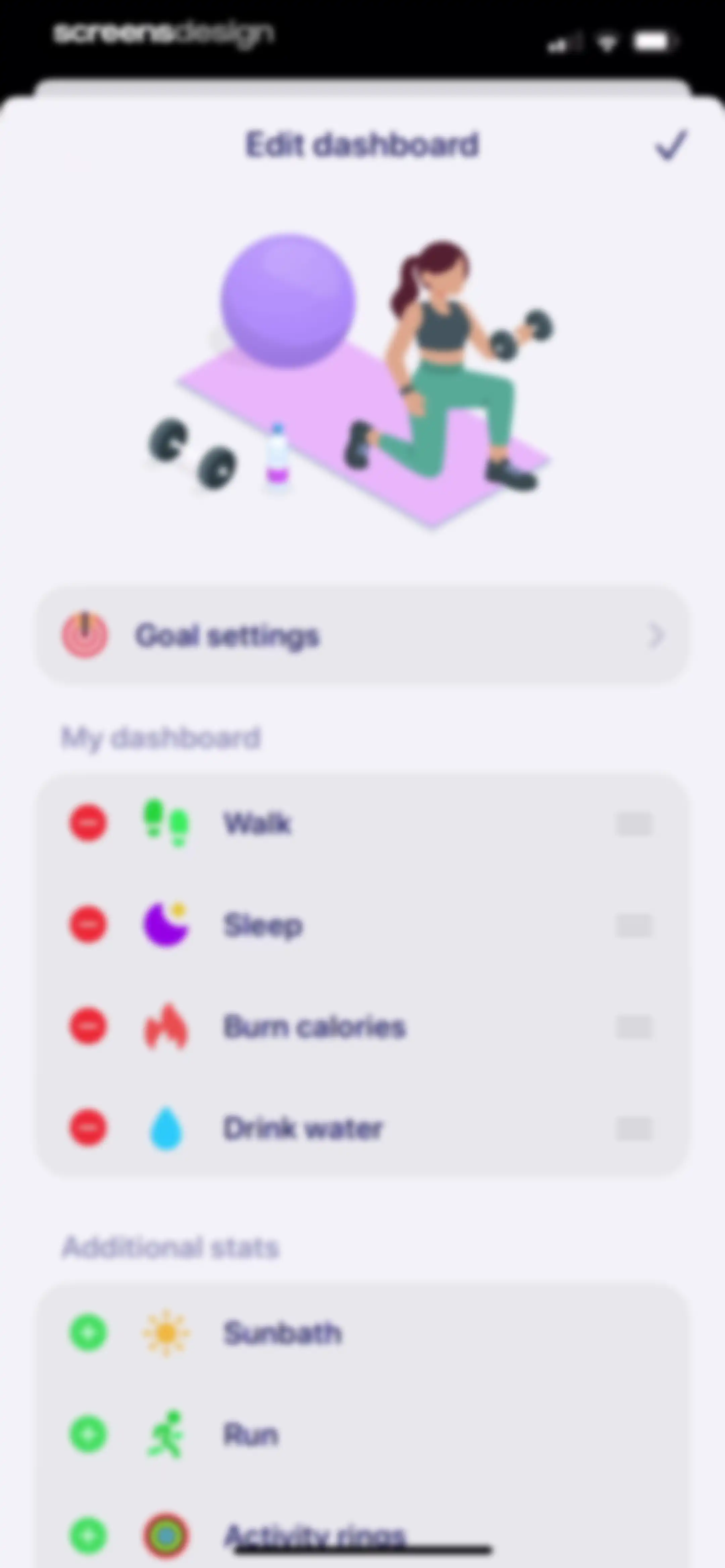 Grow: Health & Fitness screen 60