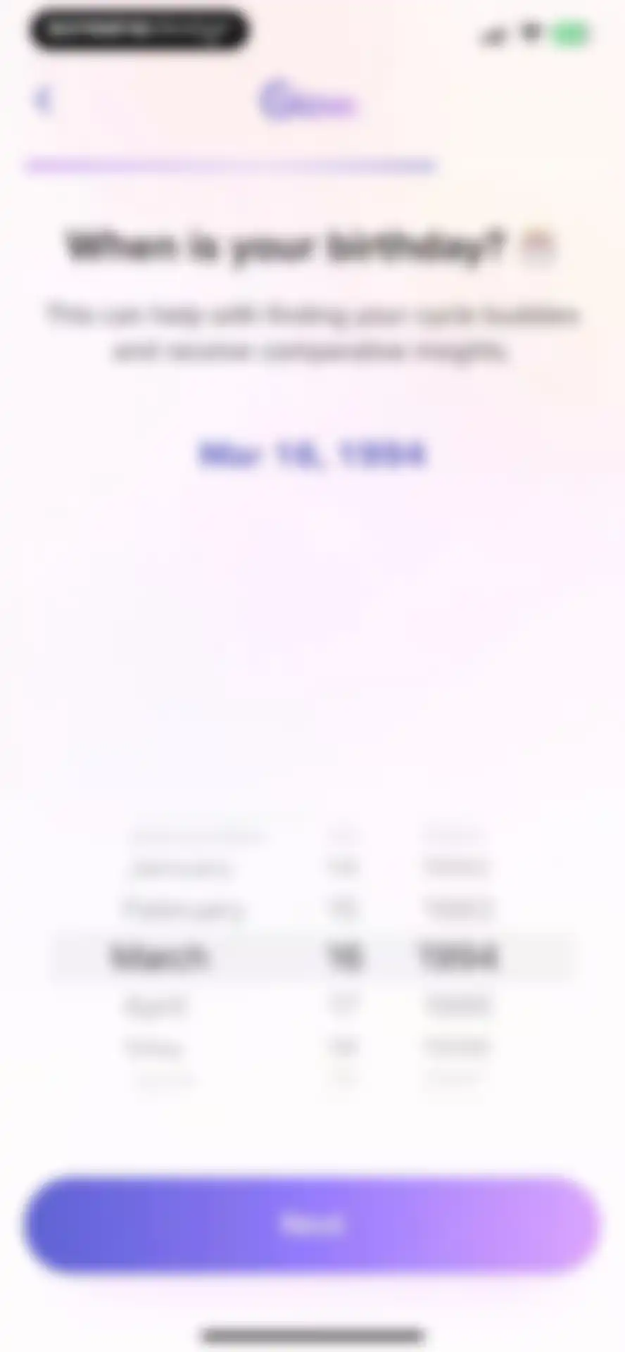 Glow Ovulation & Period App screen 12
