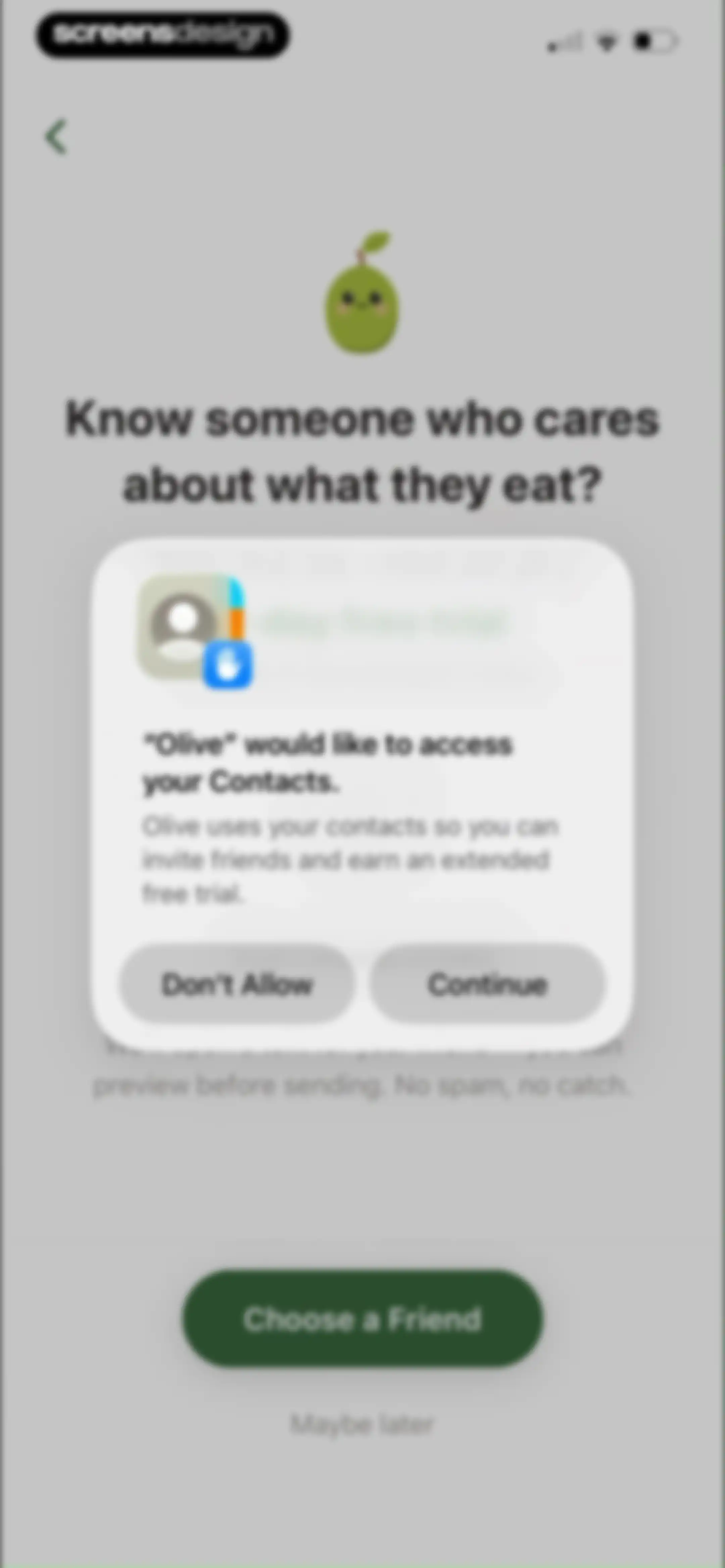 Olive: Food & Cosmetic Scanner screen 53